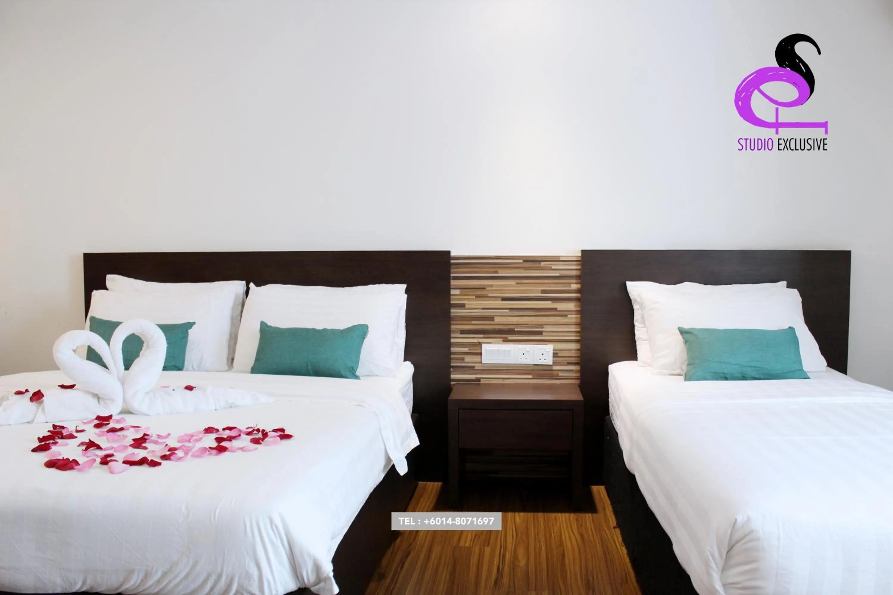 Bed in Studio Exclusive (Kota Bharu City Point)