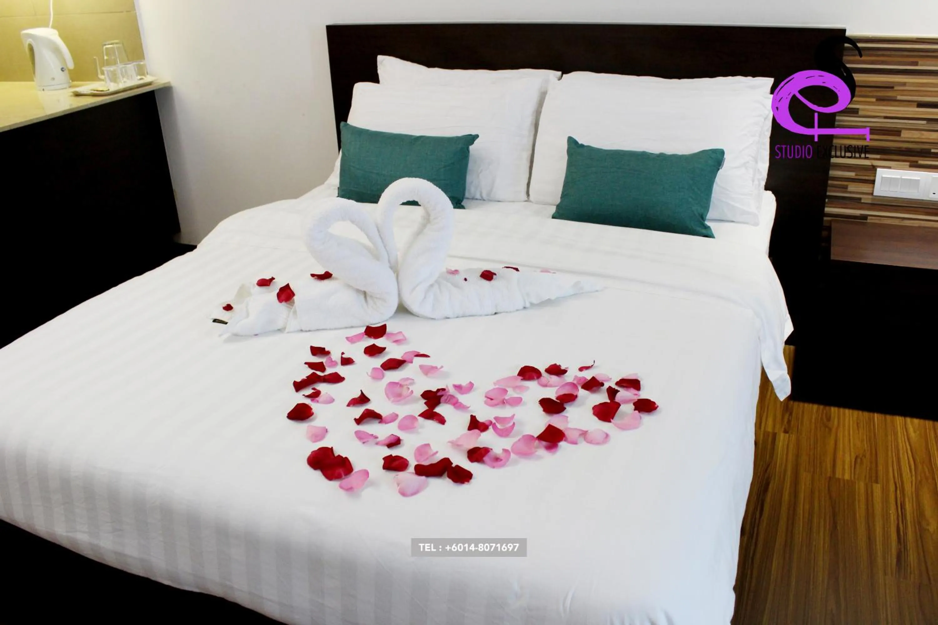 Bed in Studio Exclusive (Kota Bharu City Point)