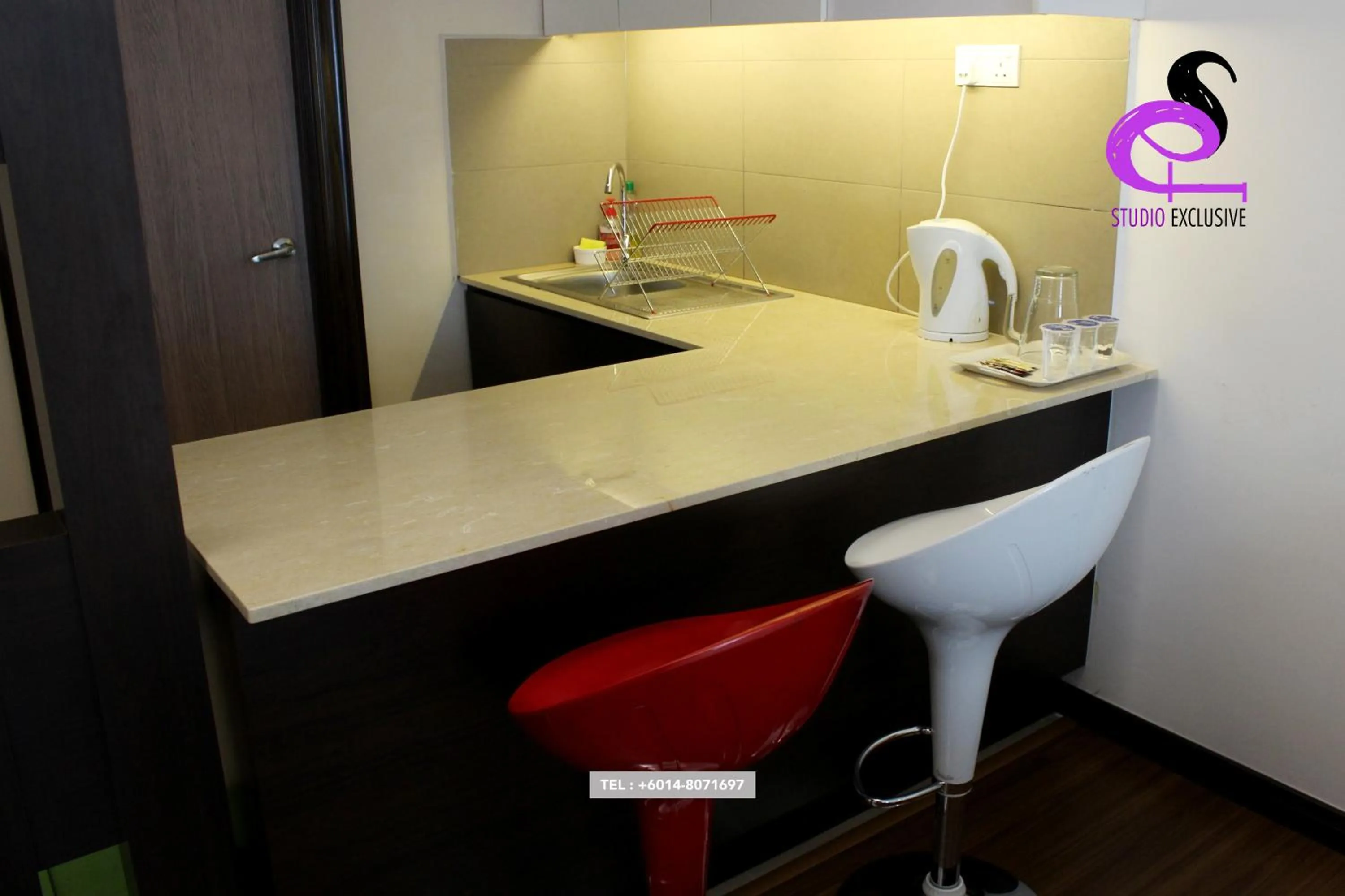 Dining area in Studio Exclusive (Kota Bharu City Point)