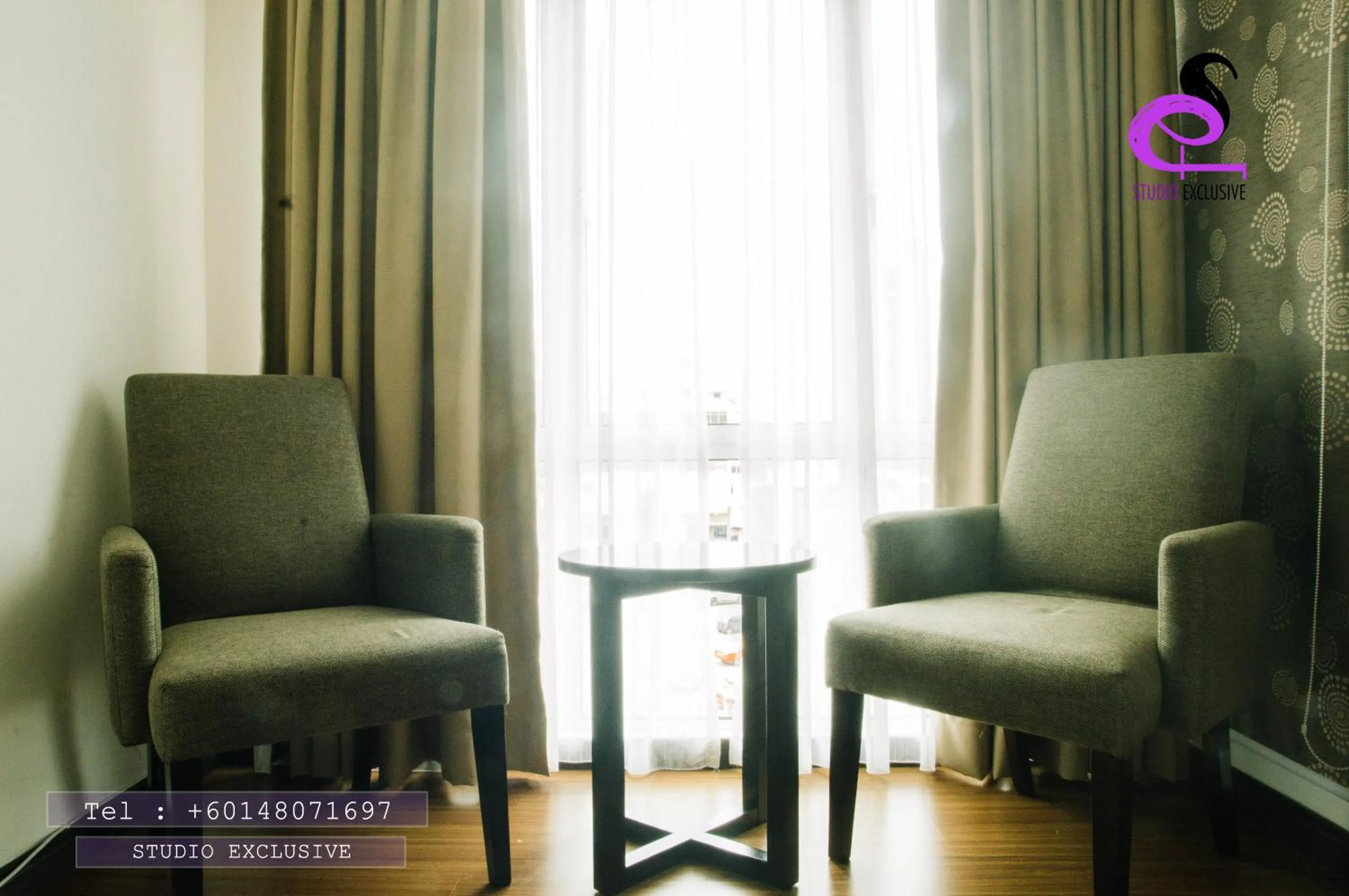 Seating area in Studio Exclusive (Kota Bharu City Point)