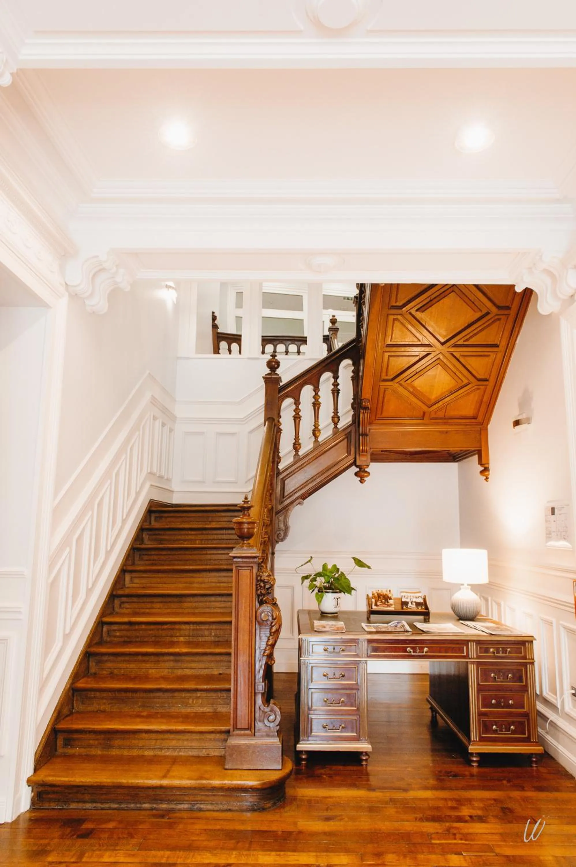 Lobby or reception in Hôtel Château de la Marlière