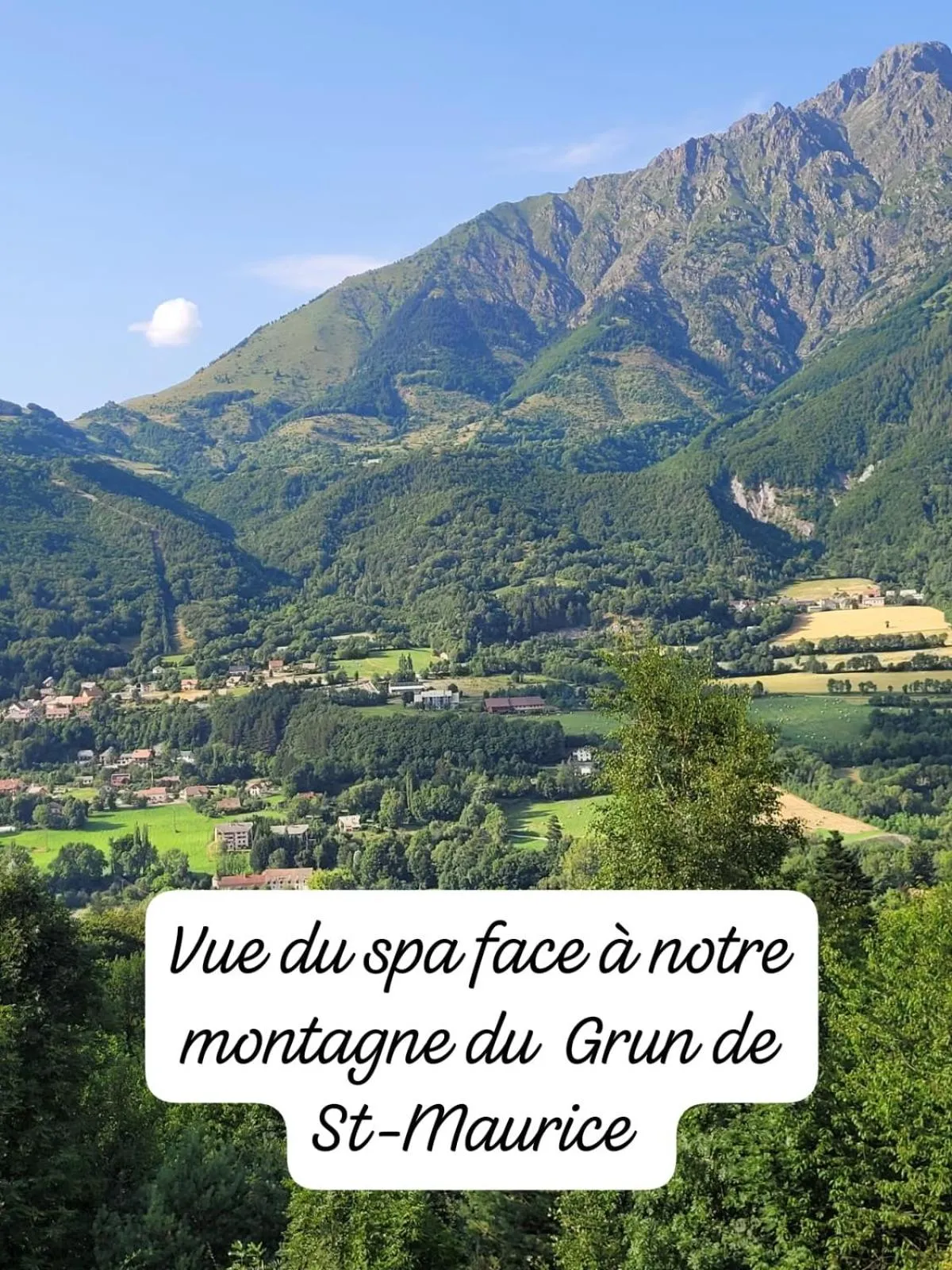 Mountain view in Les Clarines Perceneige - Chambre d'Hôtes Vue Sur Montagne & SPA