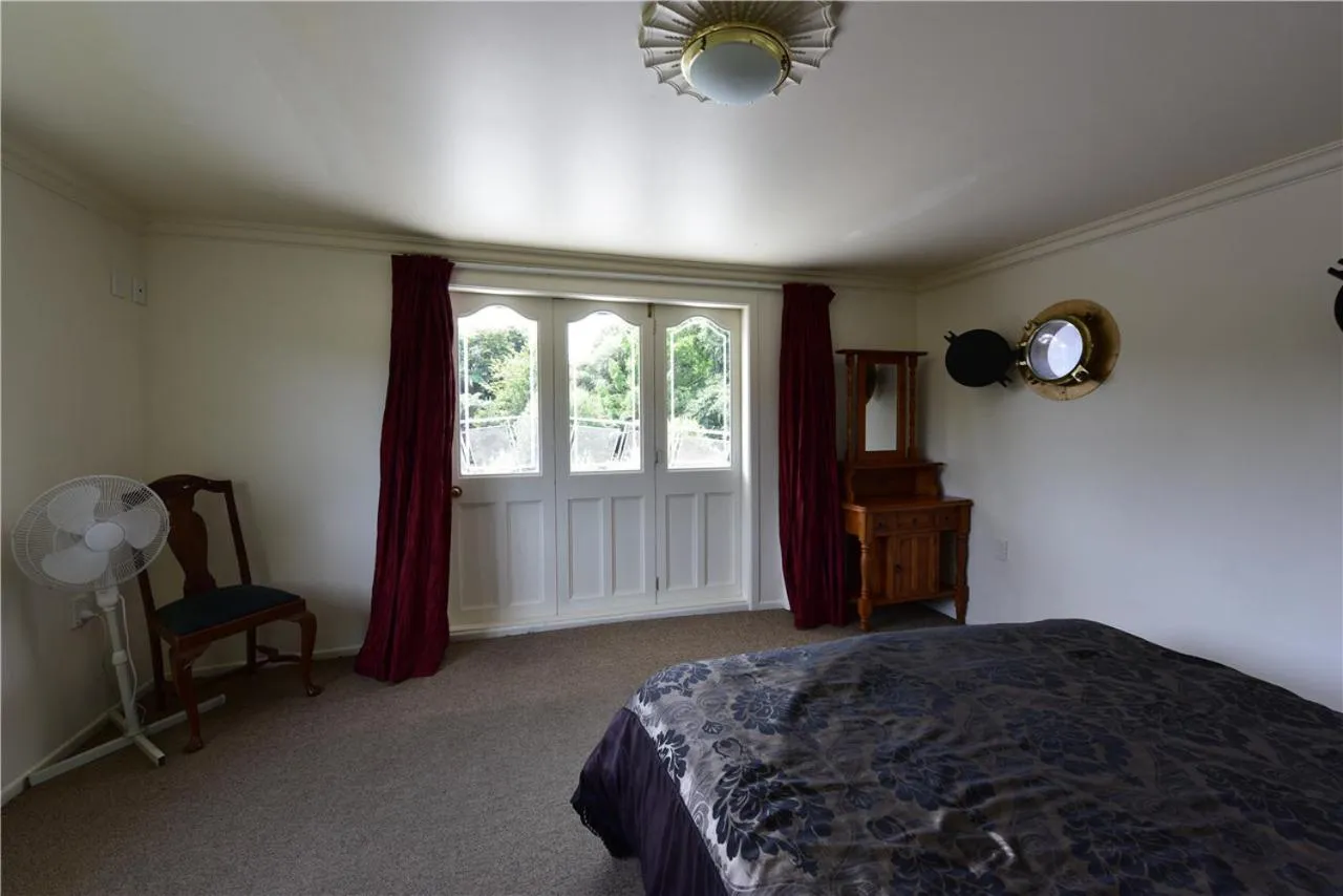 Bedroom, Bed in Woodlyn Park Motel