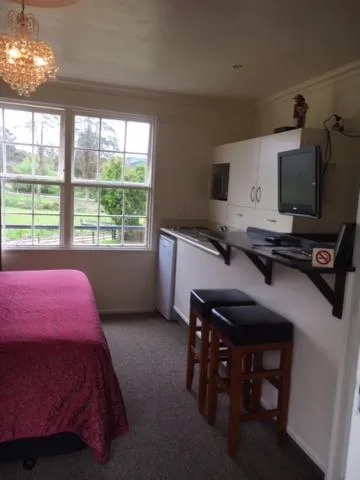 Kitchen or kitchenette in Woodlyn Park Motel