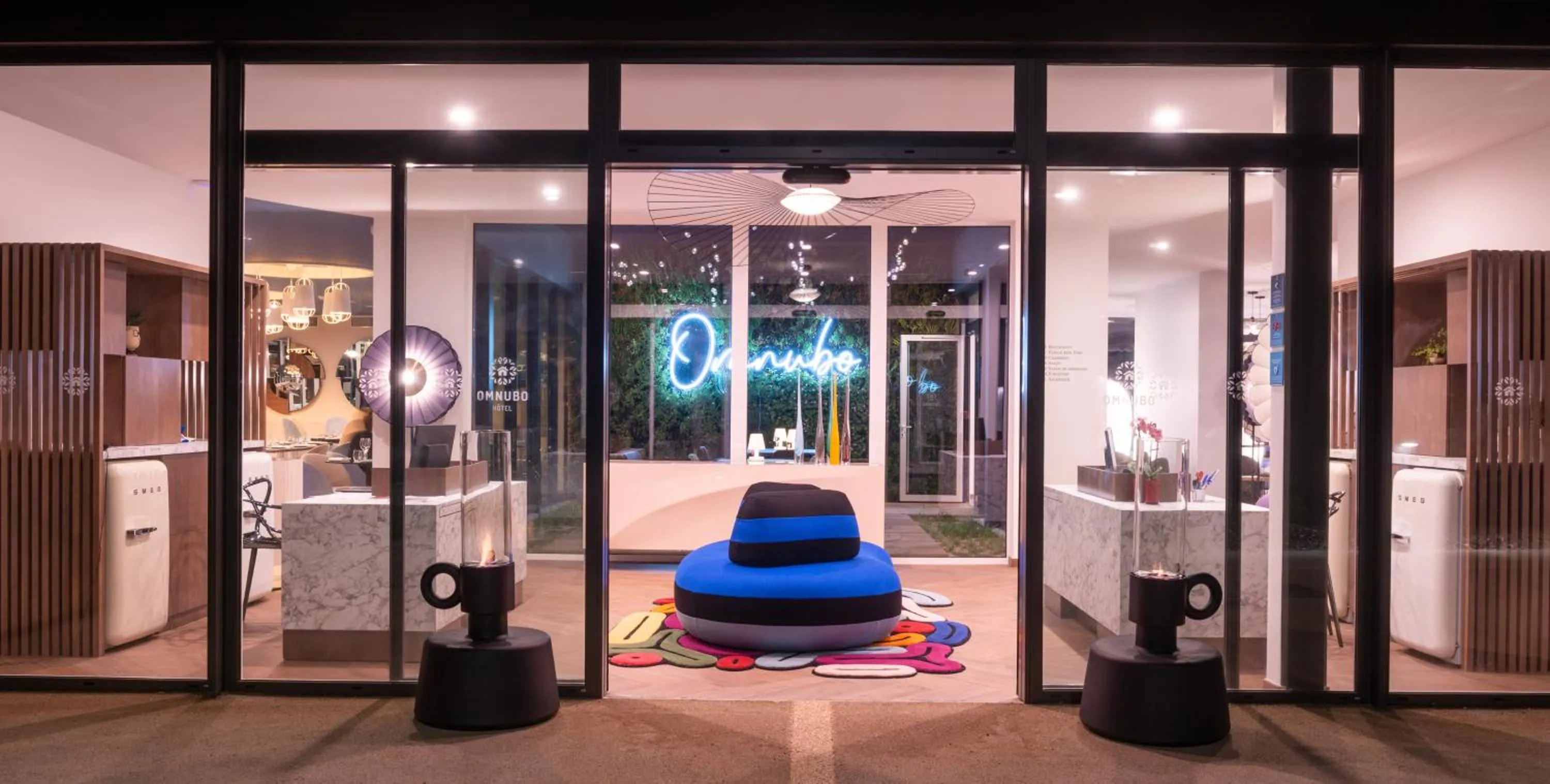 Lobby or reception in Hôtel Omnubo Collection