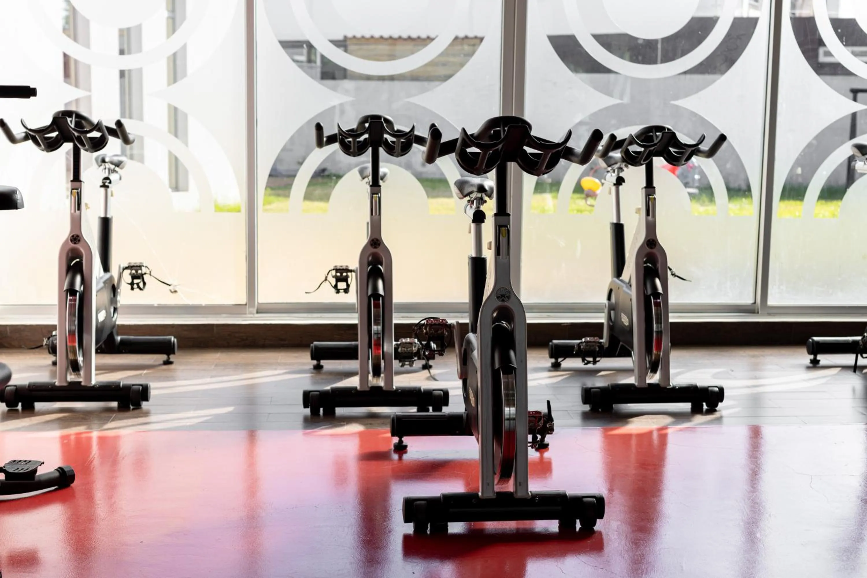 Fitness centre/facilities in Palmeiras Suite Hotel