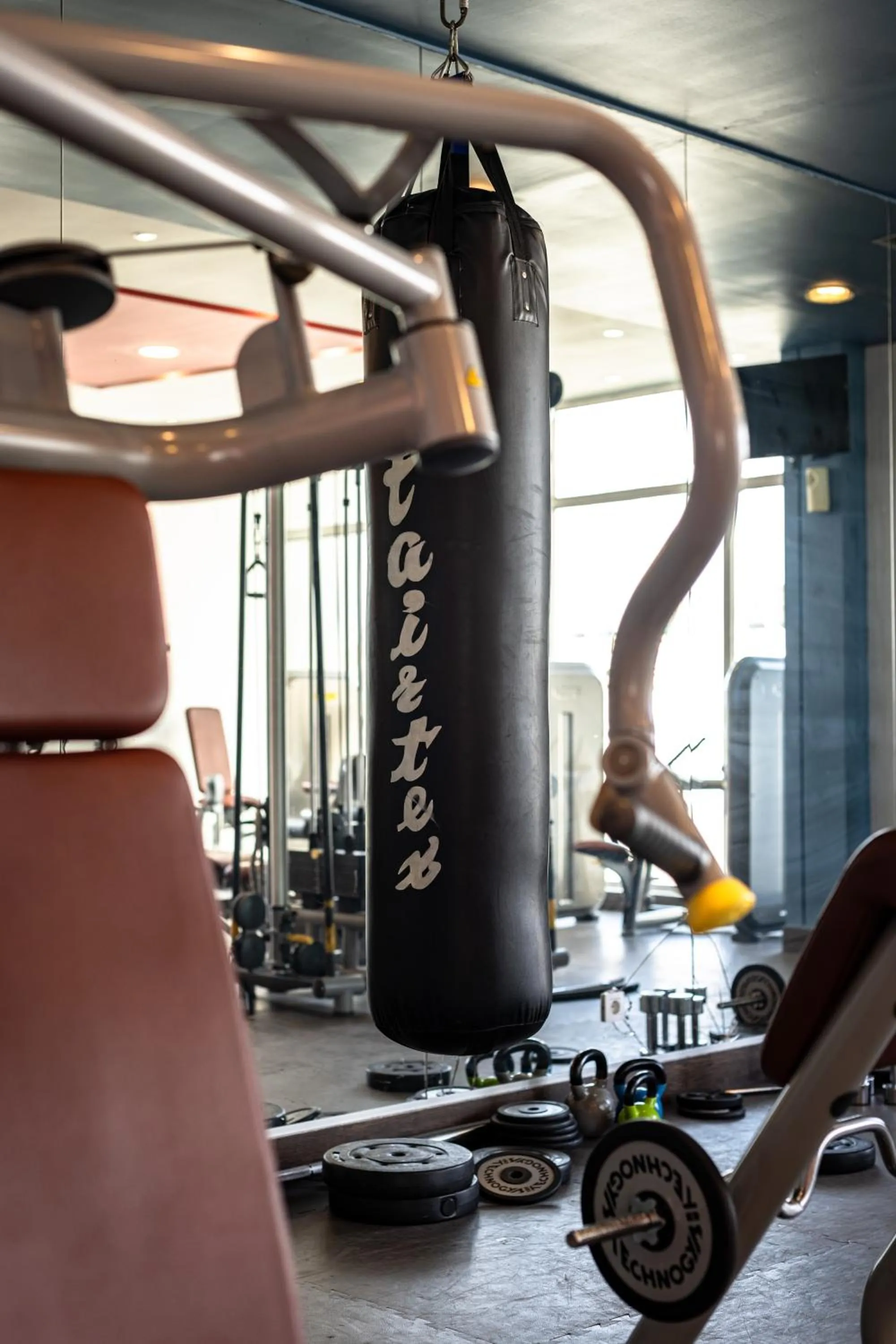 Fitness centre/facilities in Palmeiras Suite Hotel