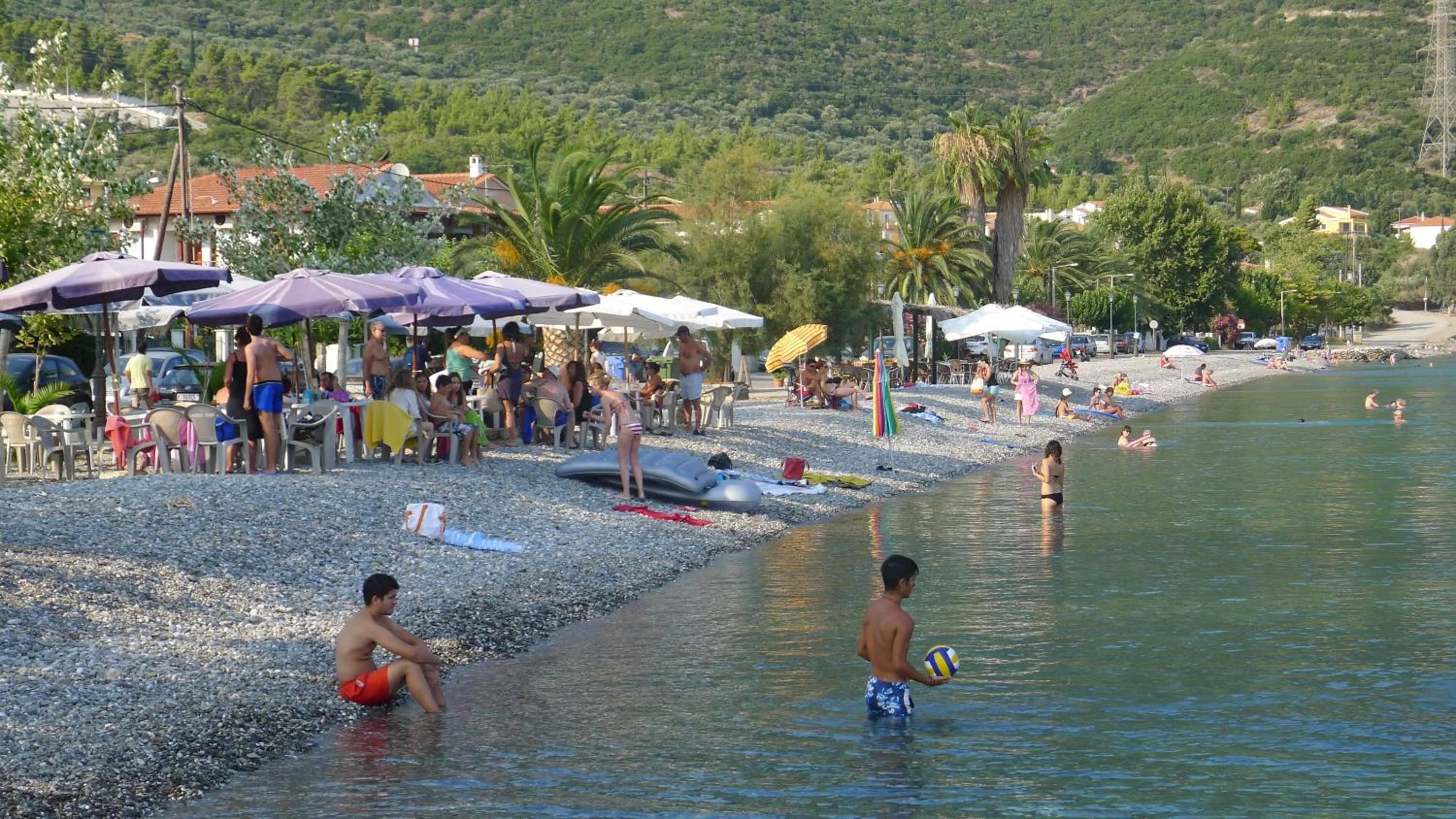 Beach in Melistas Rooms