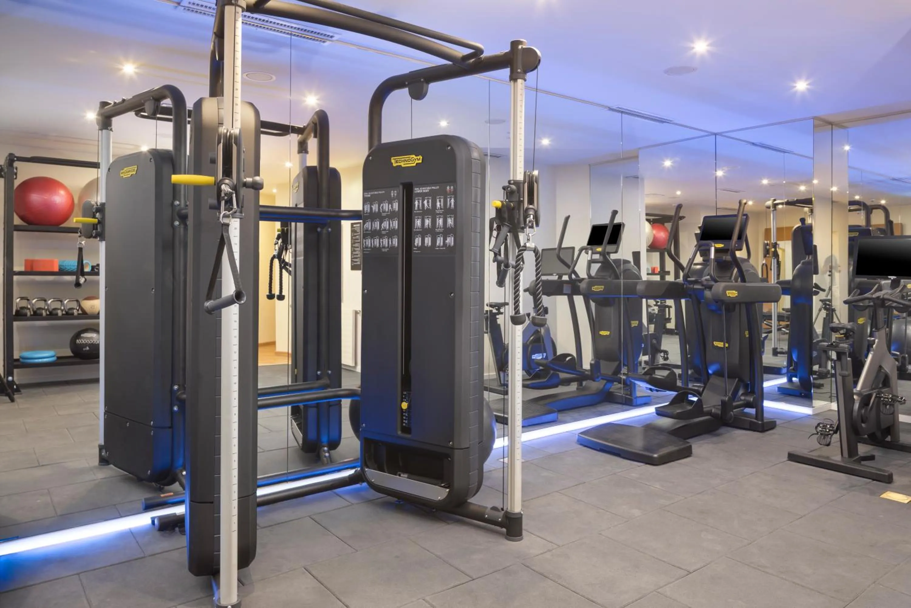 Fitness centre/facilities in DoubleTree by Hilton Luxembourg