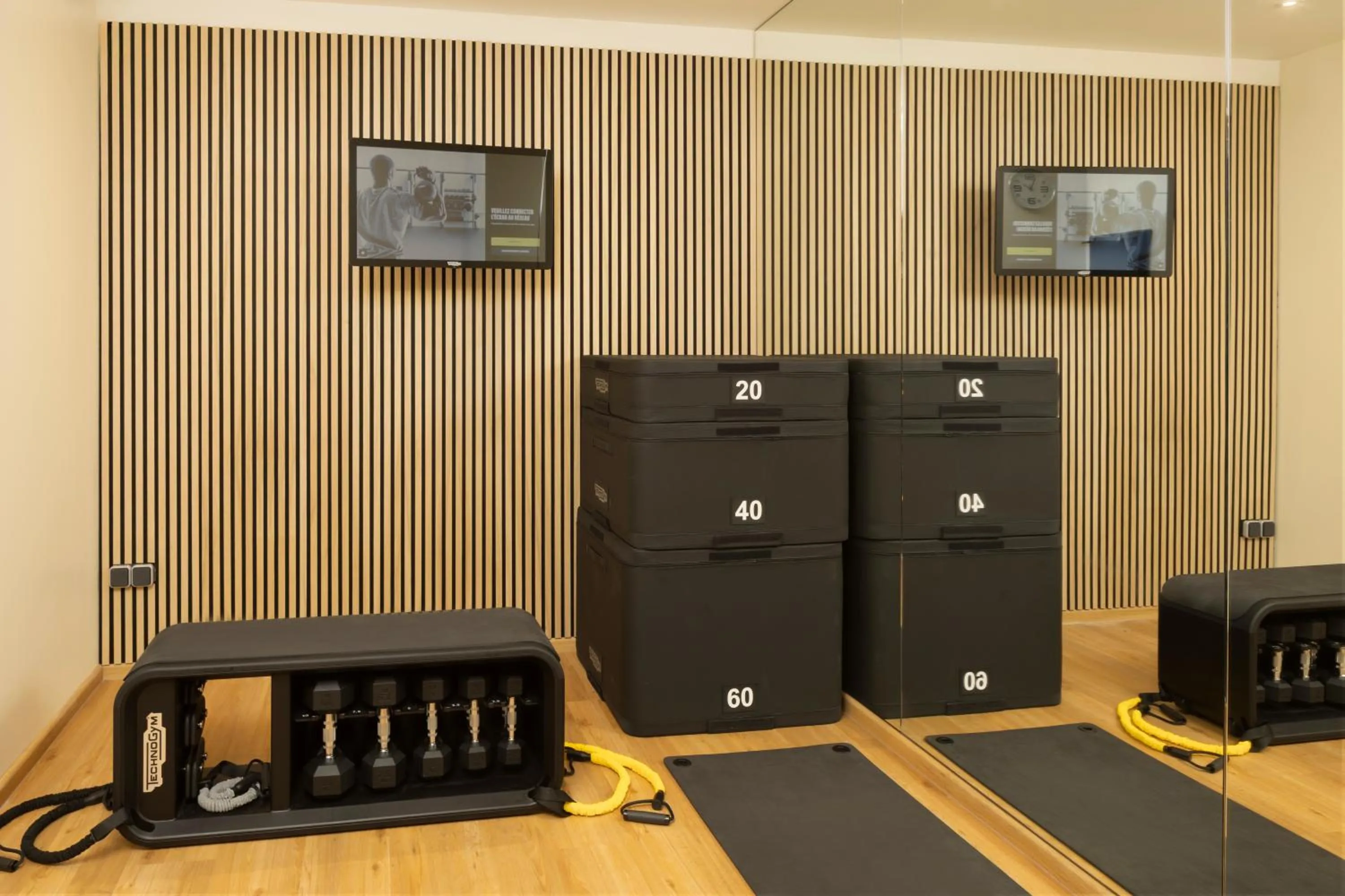 Fitness centre/facilities in DoubleTree by Hilton Luxembourg