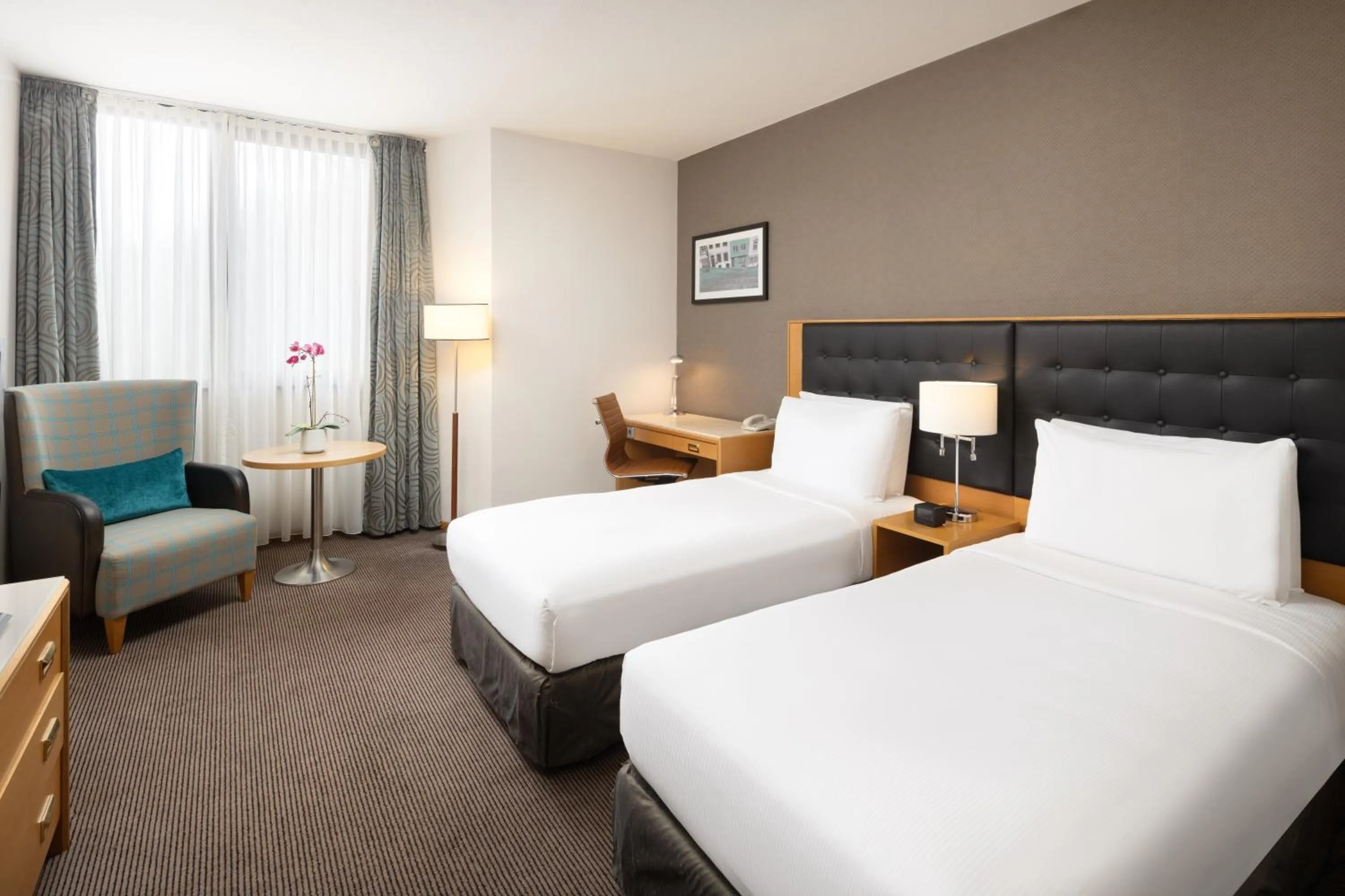 Bedroom, Bed in DoubleTree by Hilton Luxembourg