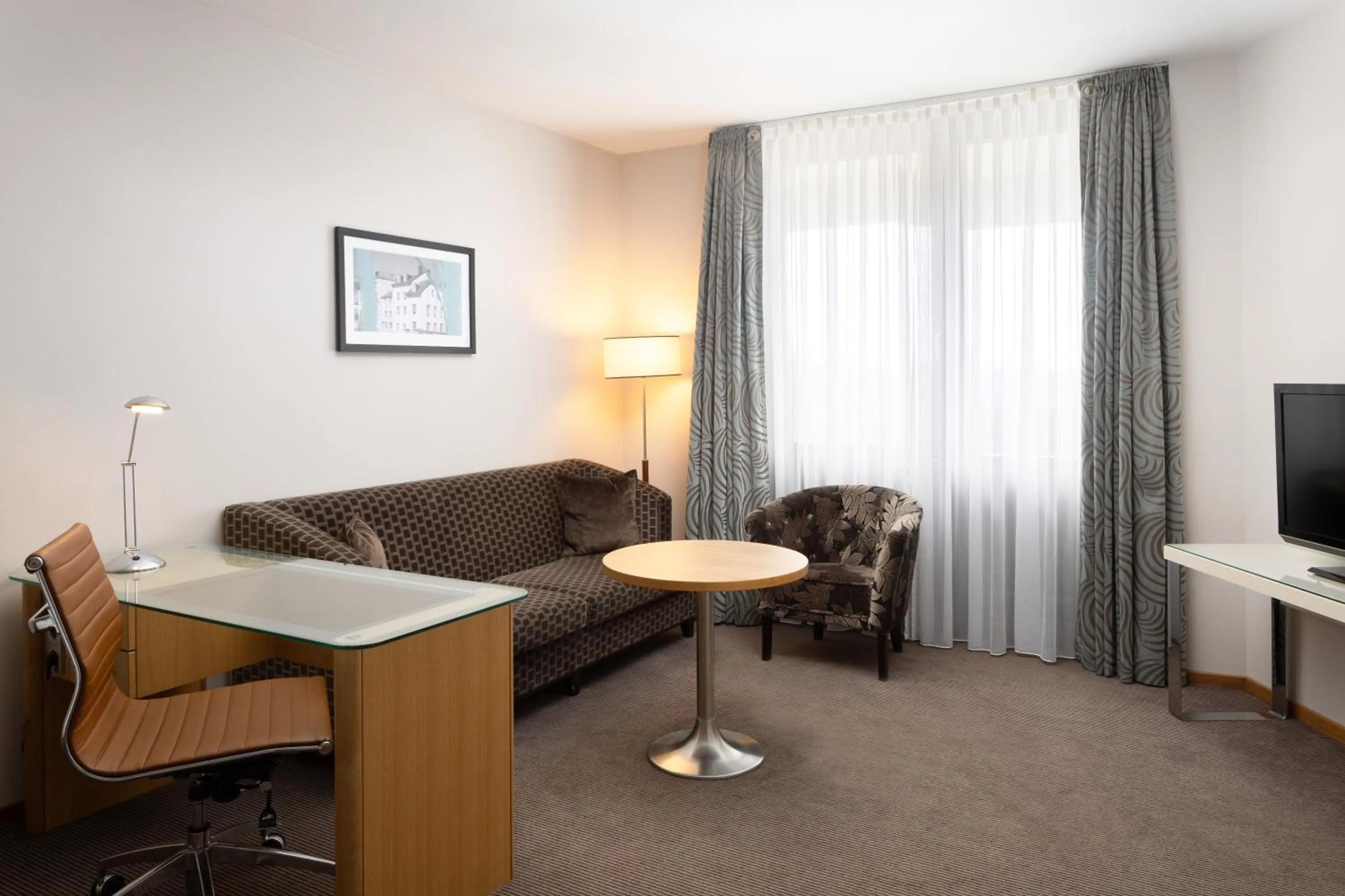 Seating area in DoubleTree by Hilton Luxembourg