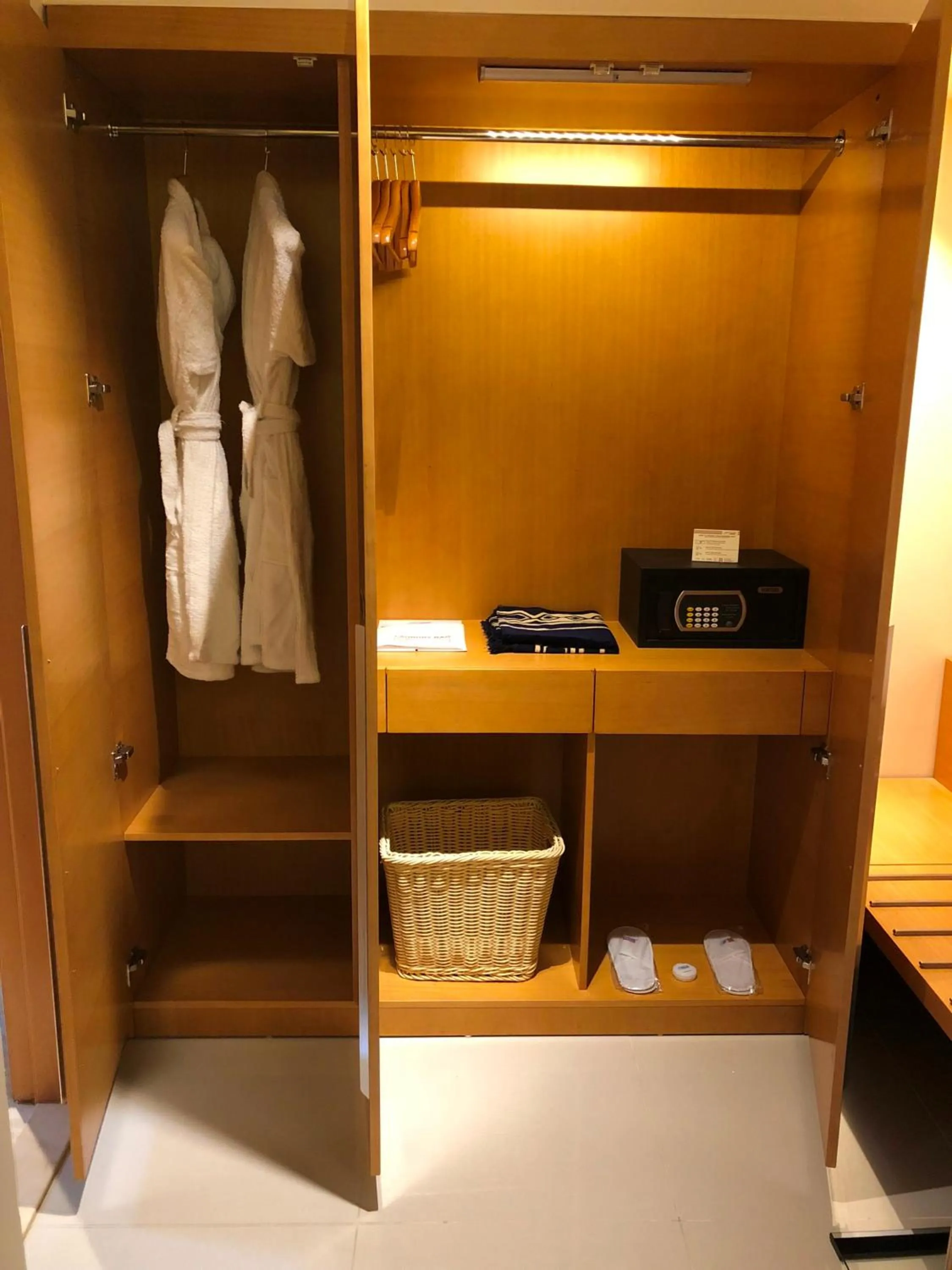 wardrobe in Fortune Park Hotel