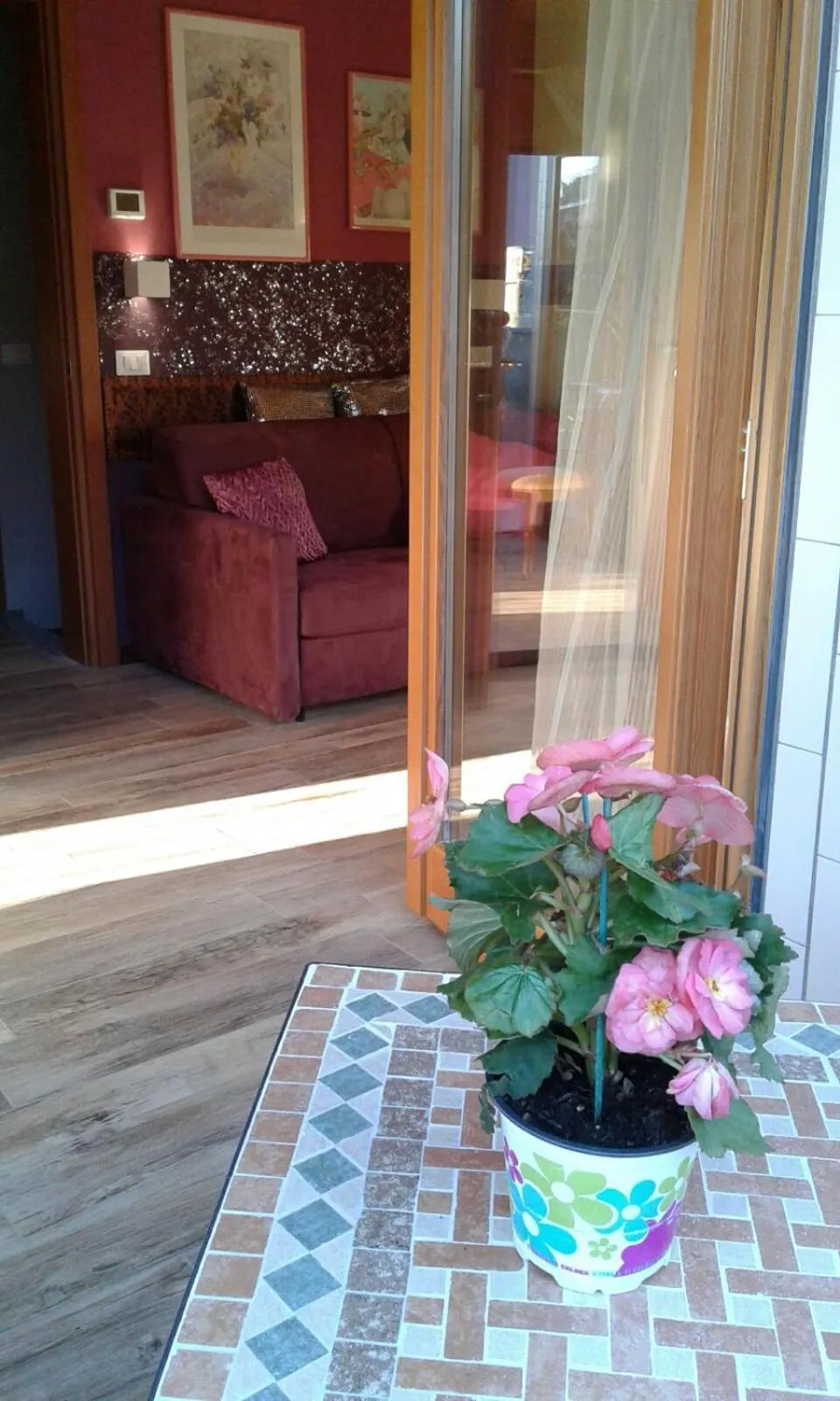 Balcony/Terrace in Milano B&B