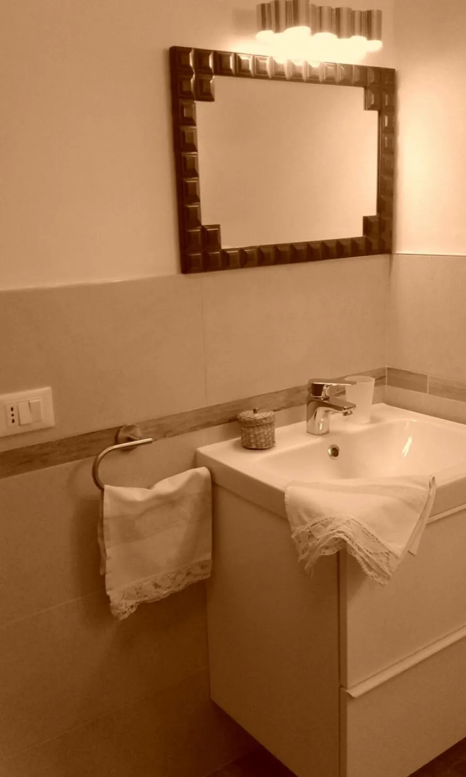 Bathroom in Milano B&B