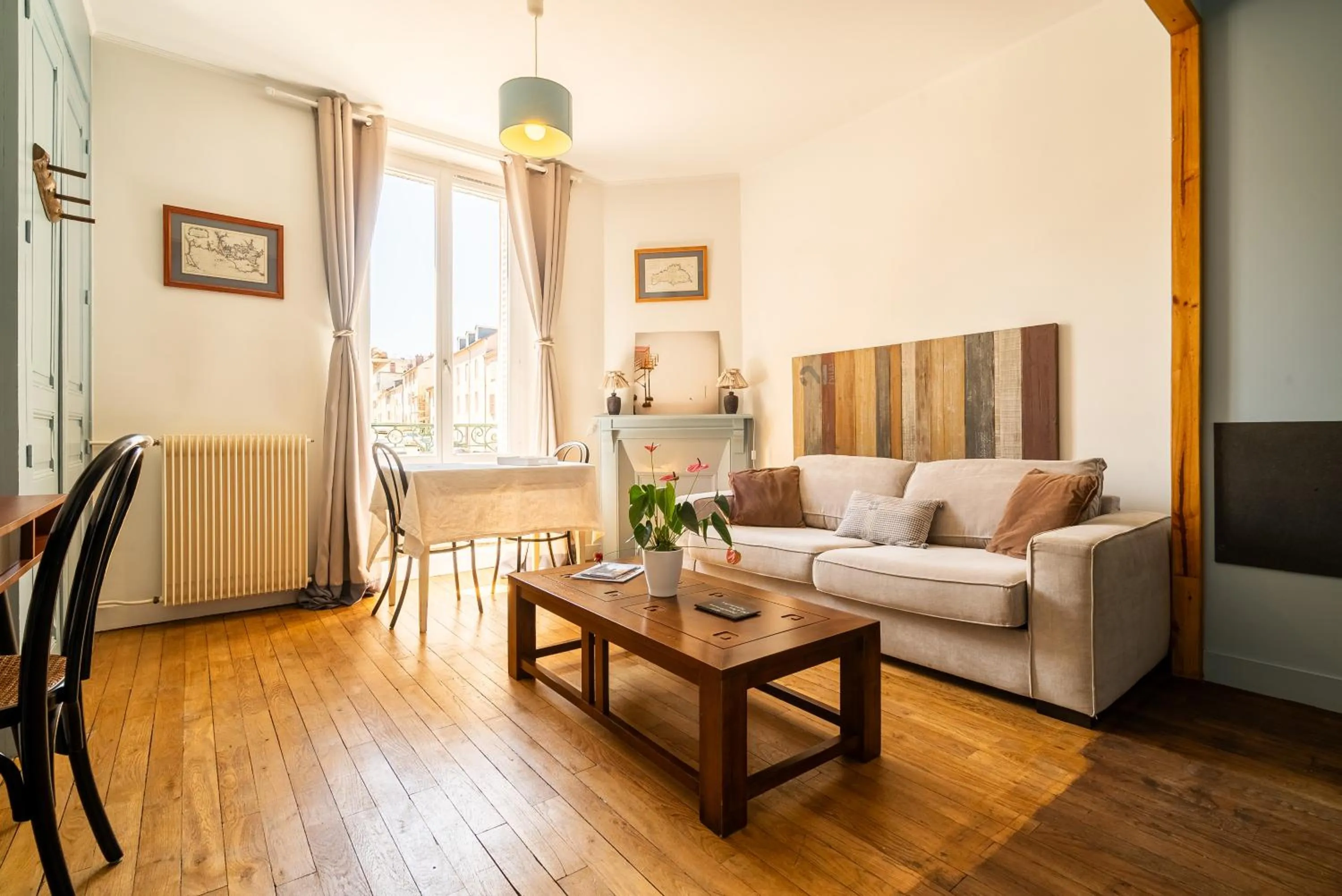 Living room in Dupain & Dubeurre Appart'hôtel - Parking en supp