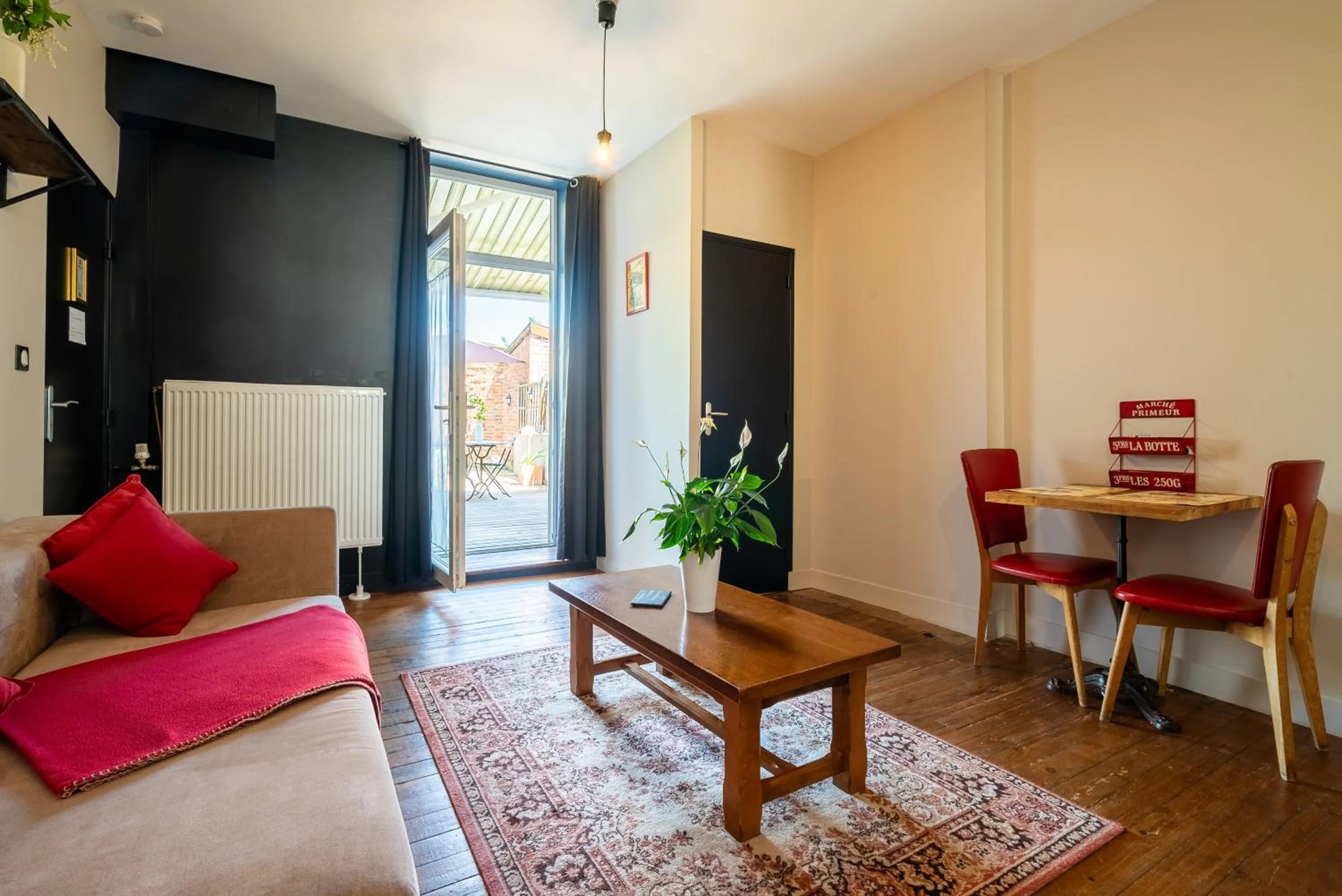 Living room in Dupain & Dubeurre Appart'hôtel - Parking en supp