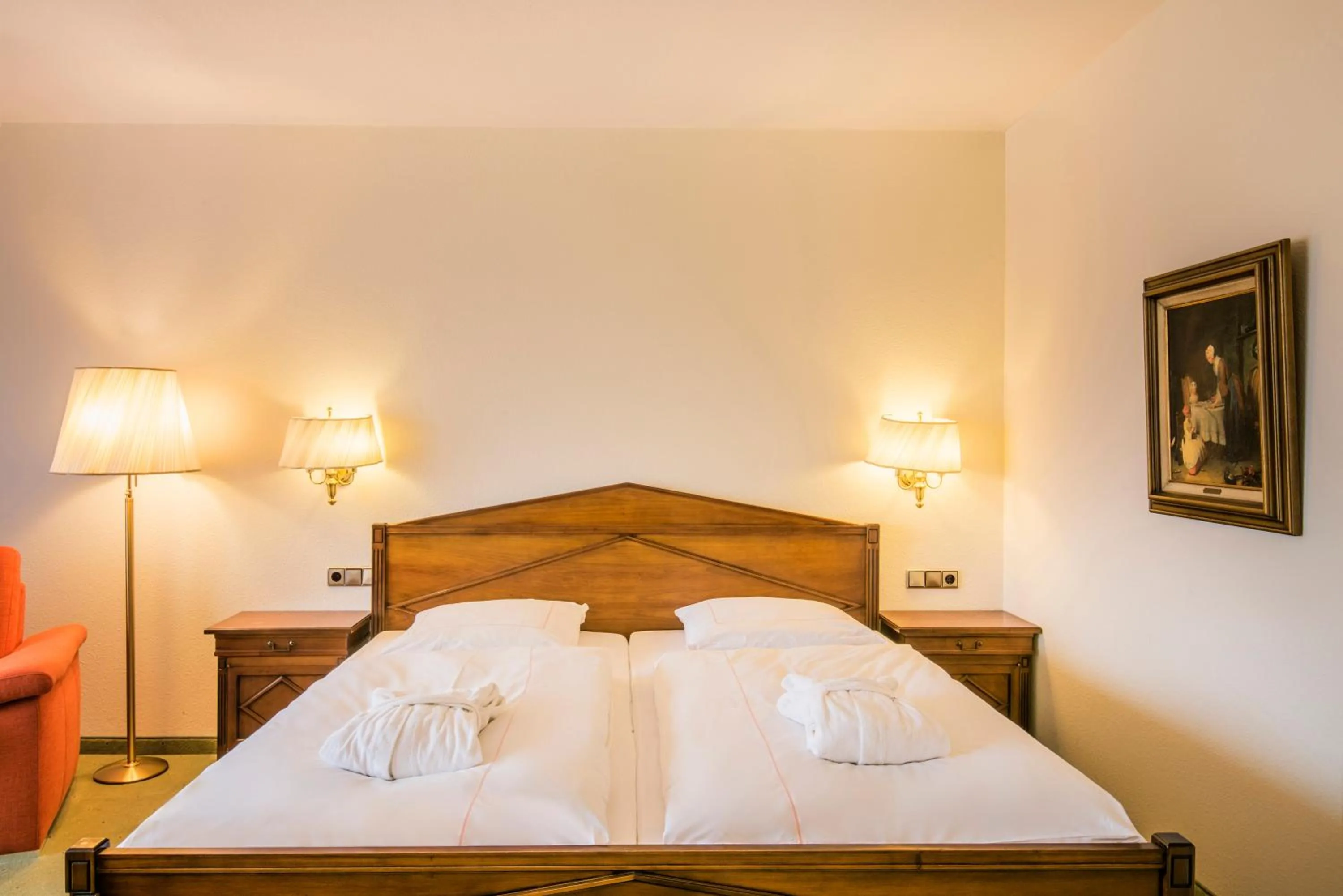 Bedroom, Bed in Eden au Lac