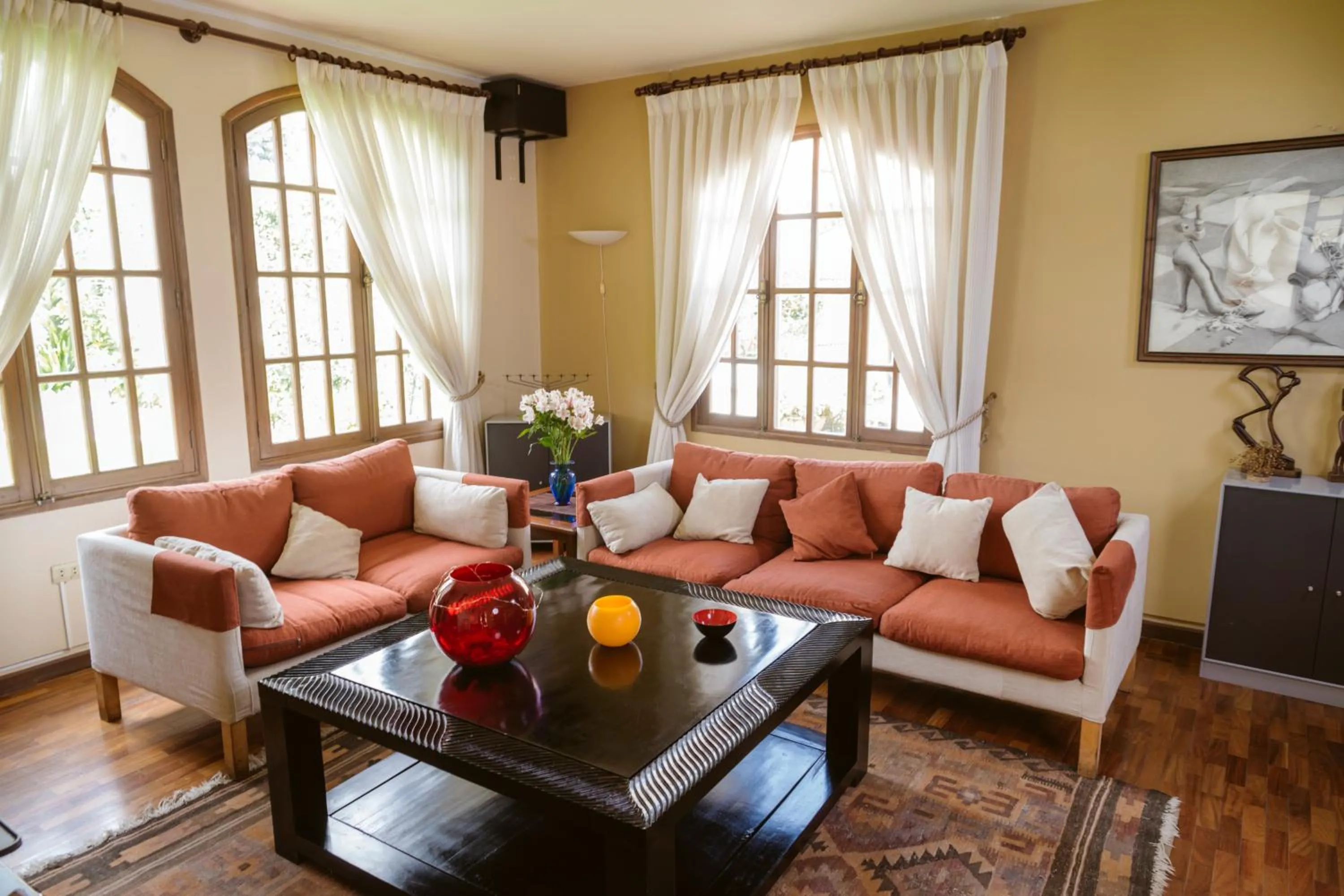 Living room in Hotel Boutique La Casa de Margarita