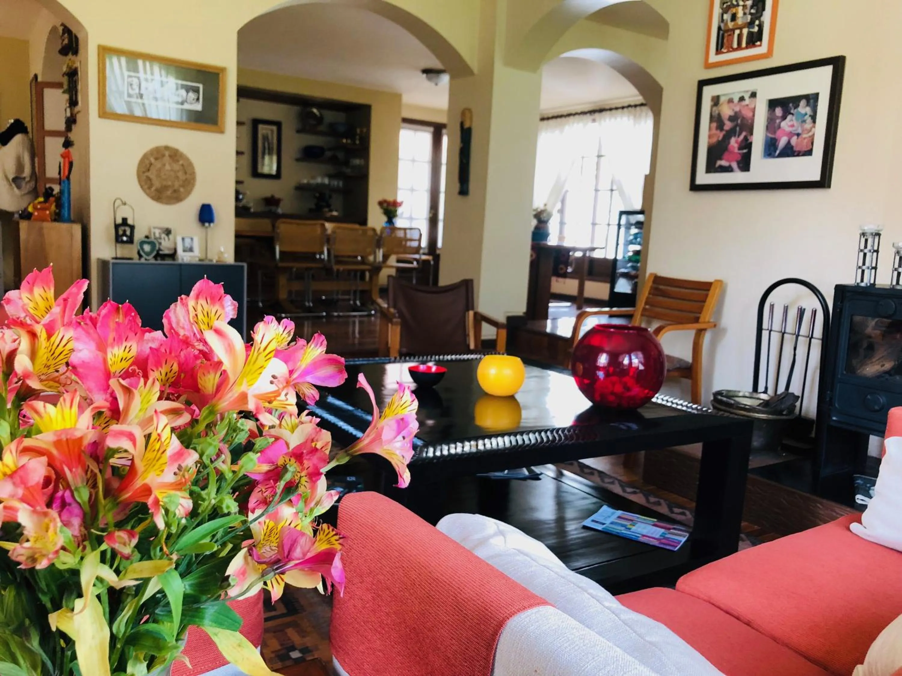 Living room in Hotel Boutique La Casa de Margarita