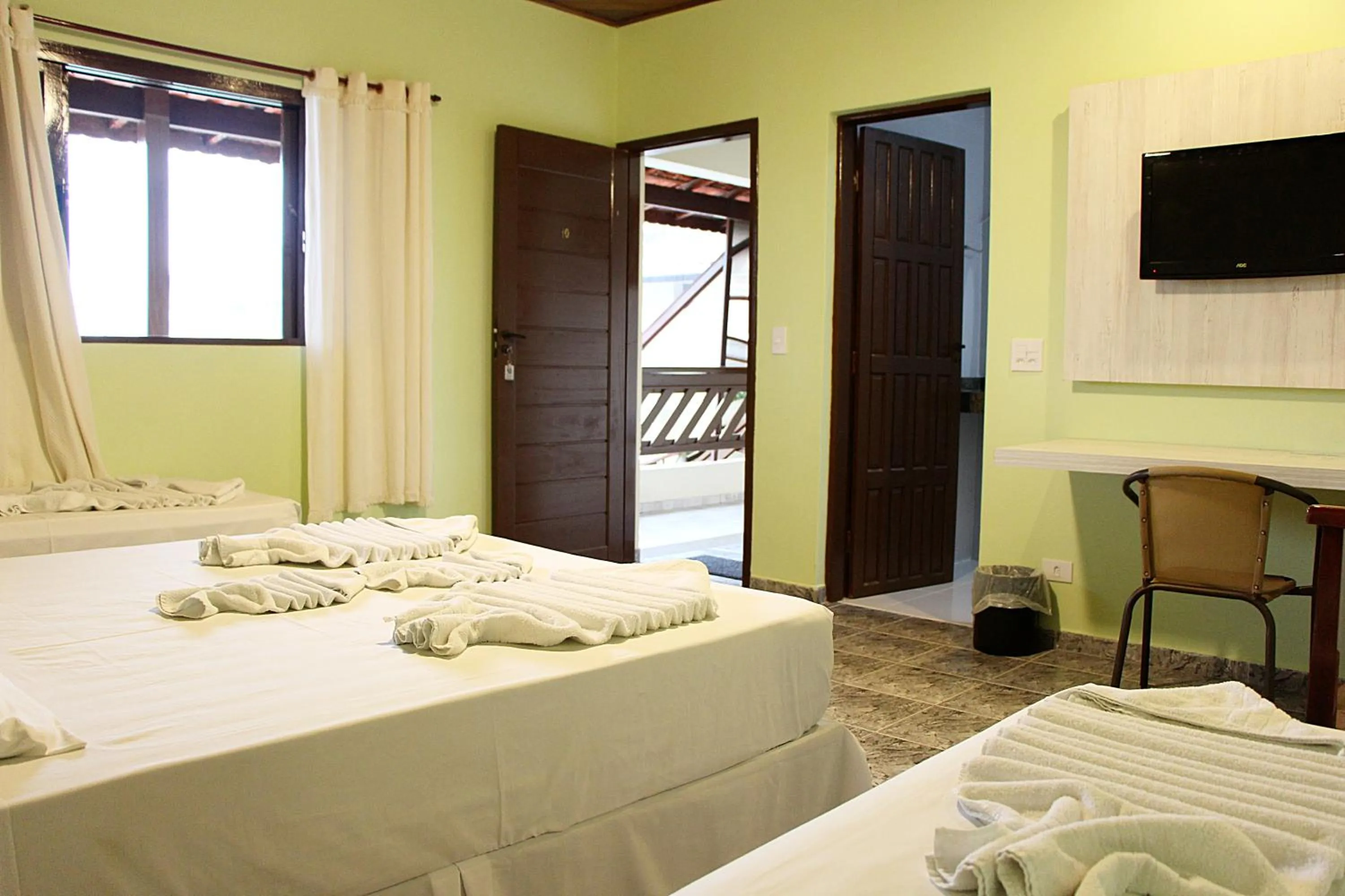 Bedroom, Bed in Pousada Berro D'Água