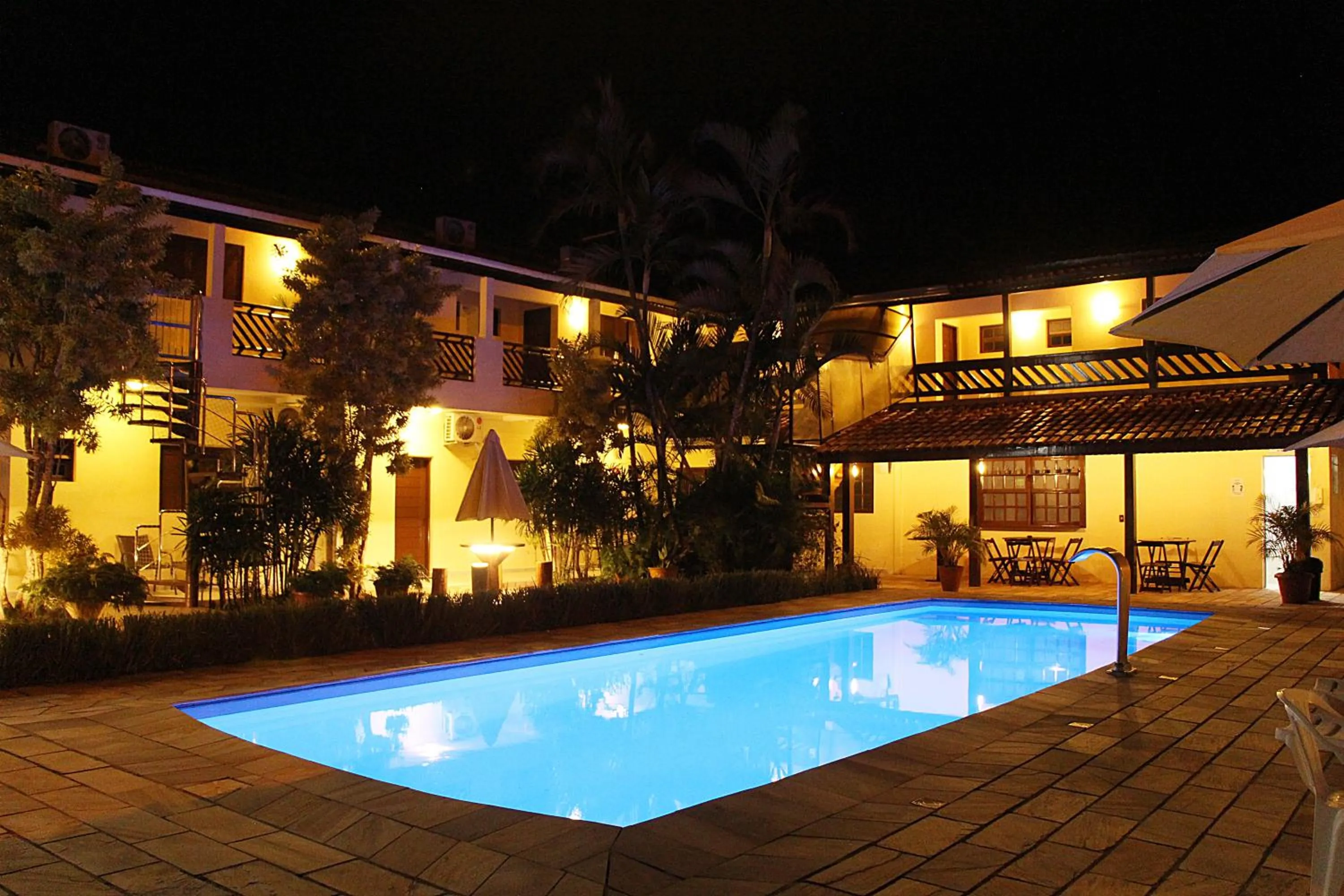 Swimming pool in Pousada Berro D'Água