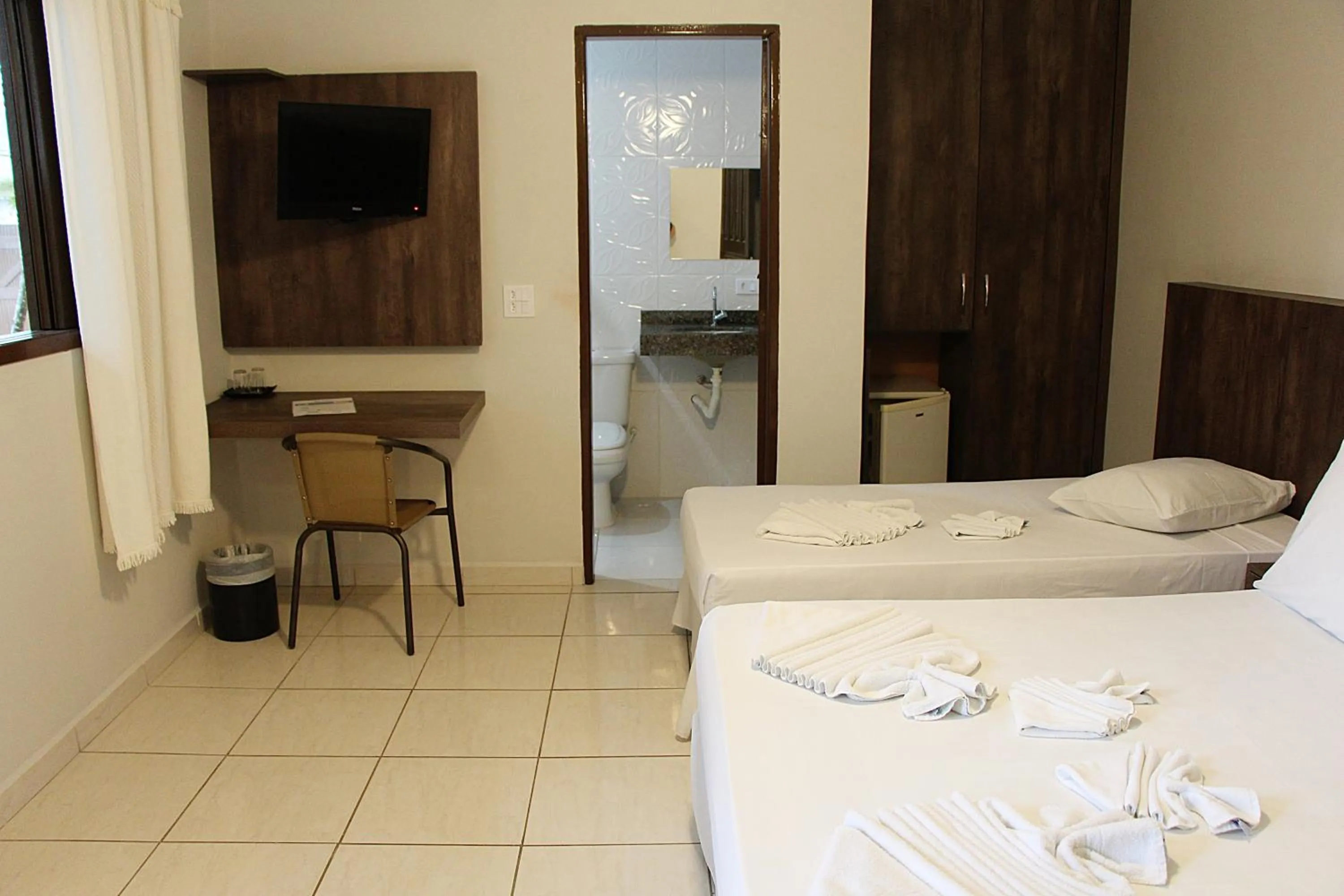 Bedroom, Bed in Pousada Berro D'Água