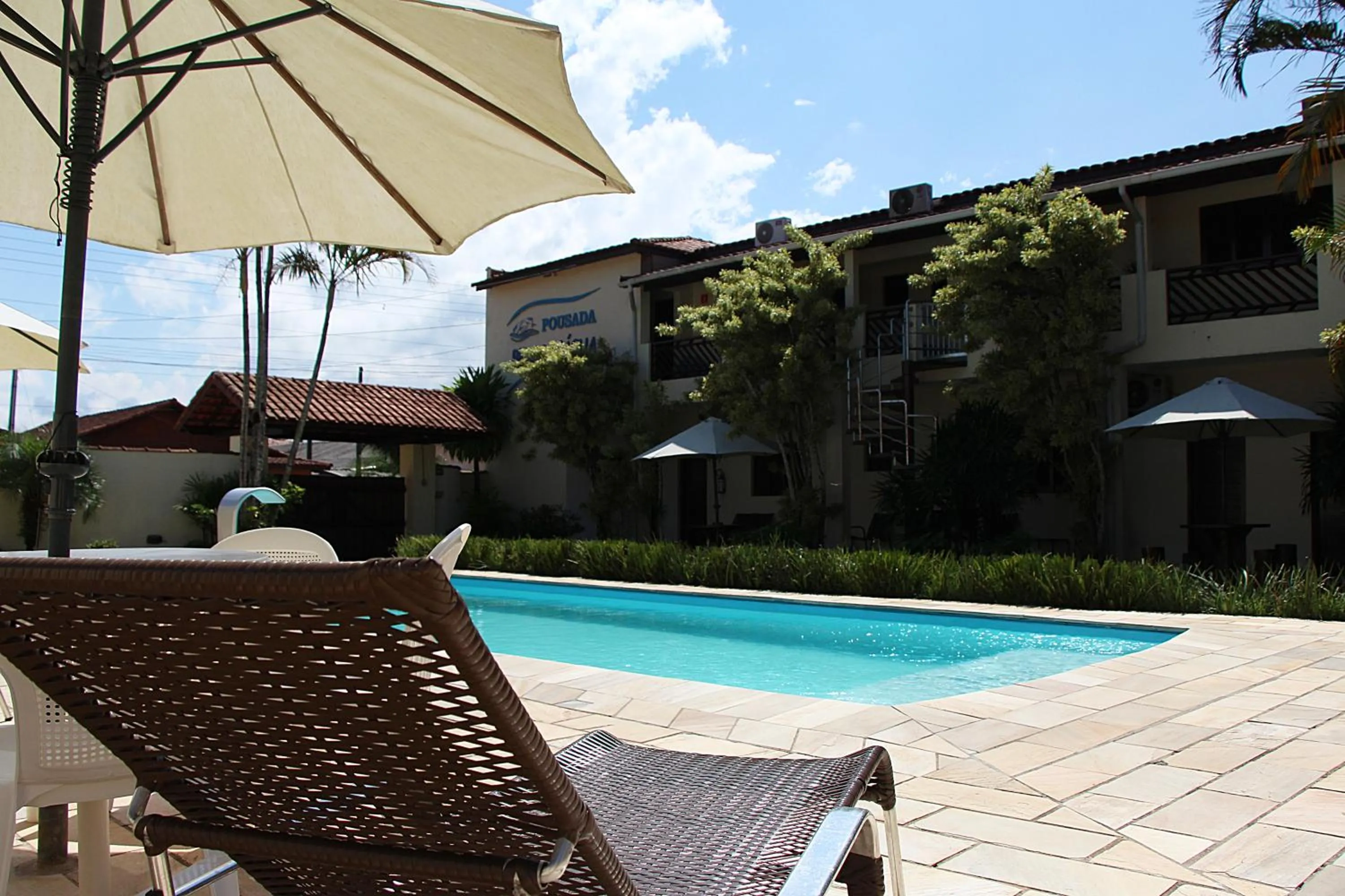 Swimming pool in Pousada Berro D'Água