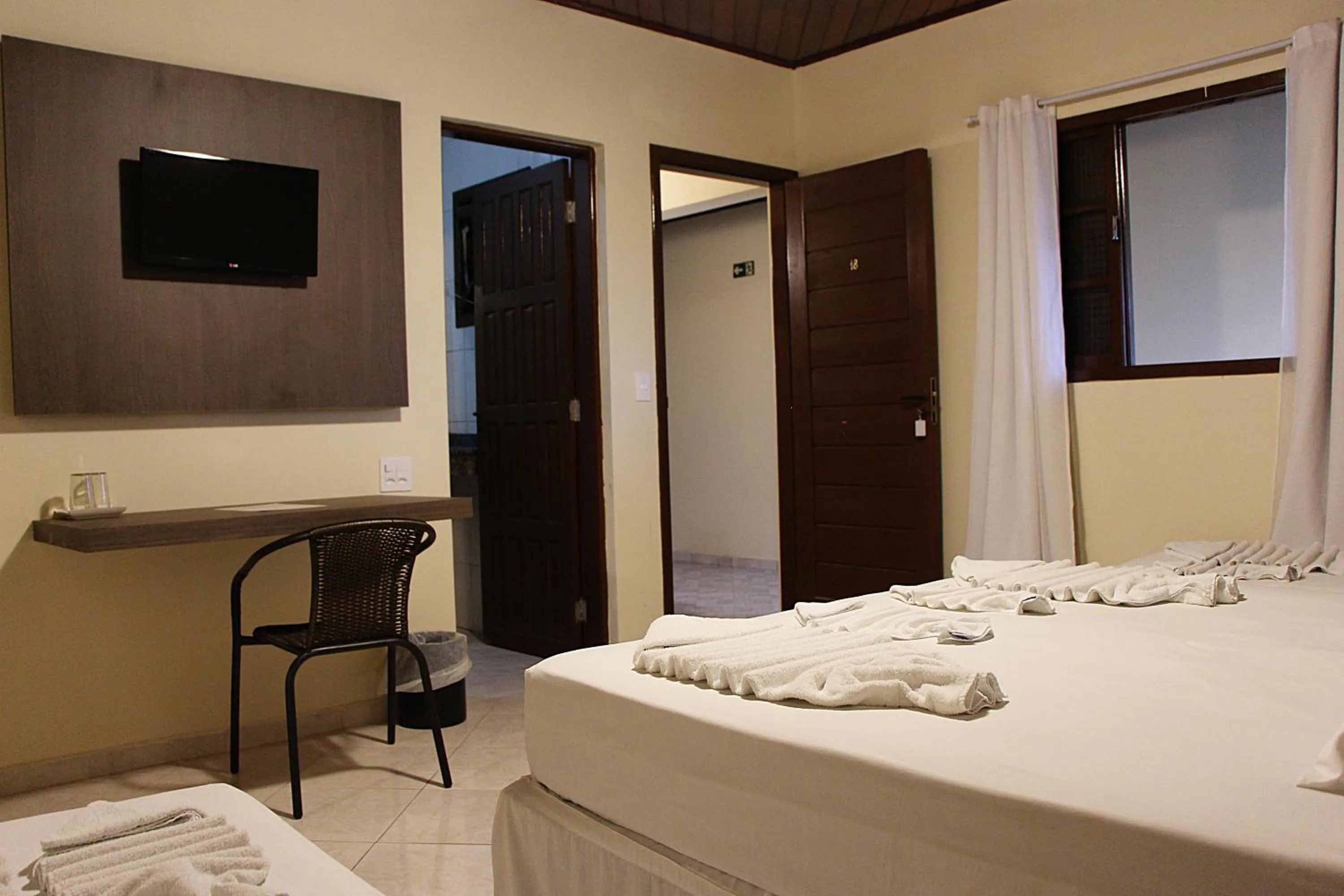 Bedroom, Bed in Pousada Berro D'Água