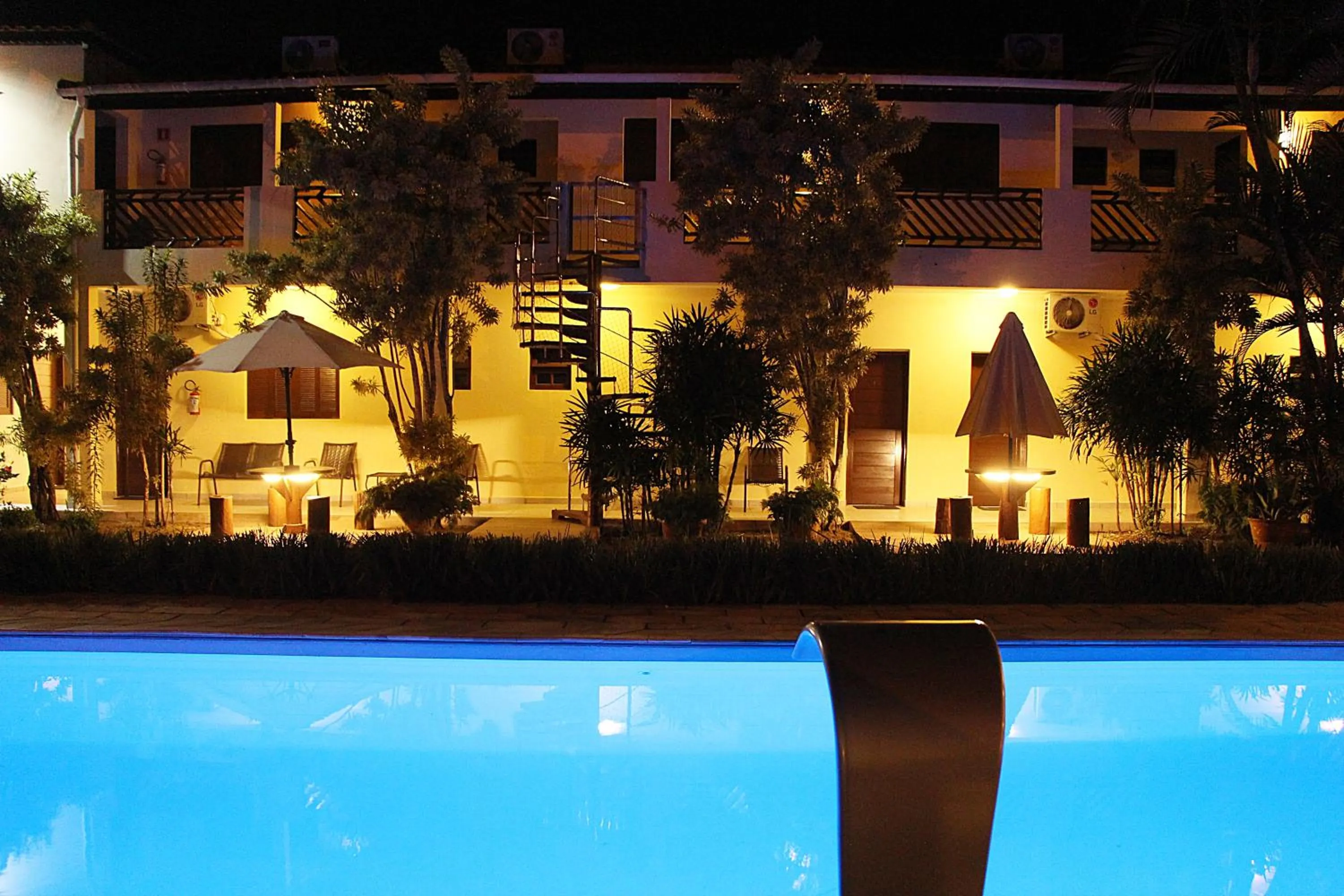 Swimming pool in Pousada Berro D'Água