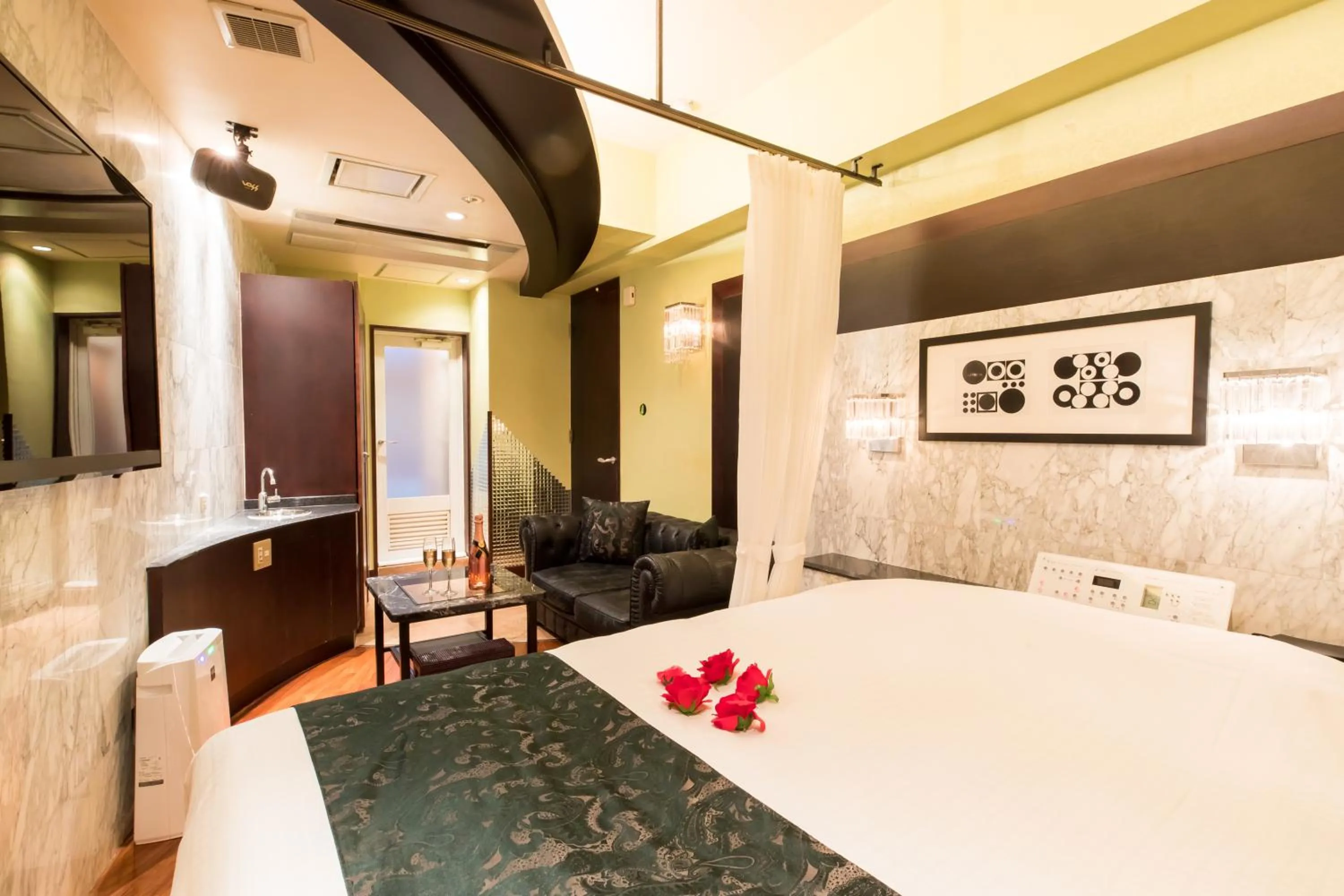 Bed in Hotel W-ARAMIS -W GROUP HOTELS and RESORTS-