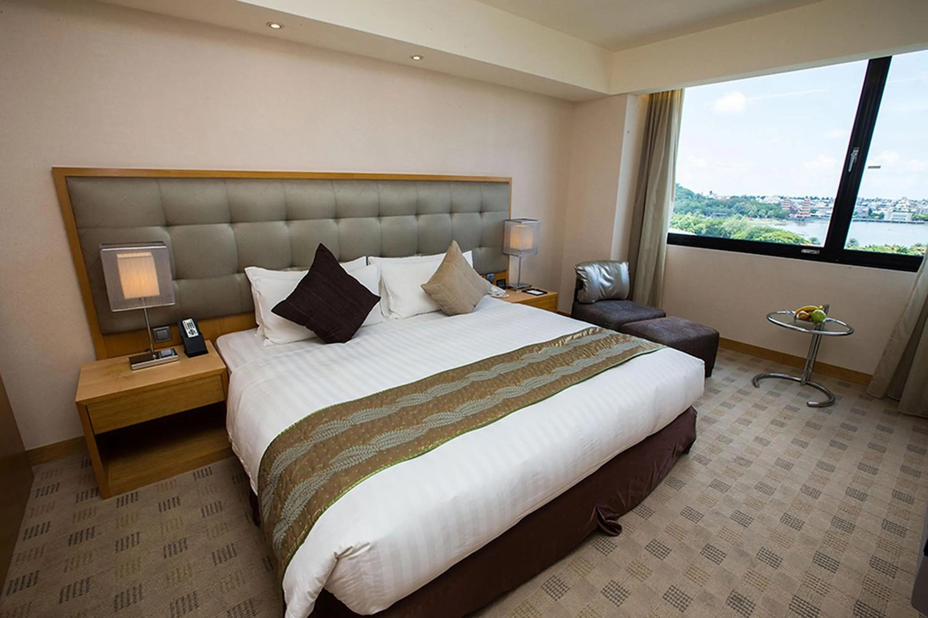 Decorative detail, Bed in Garden Villa