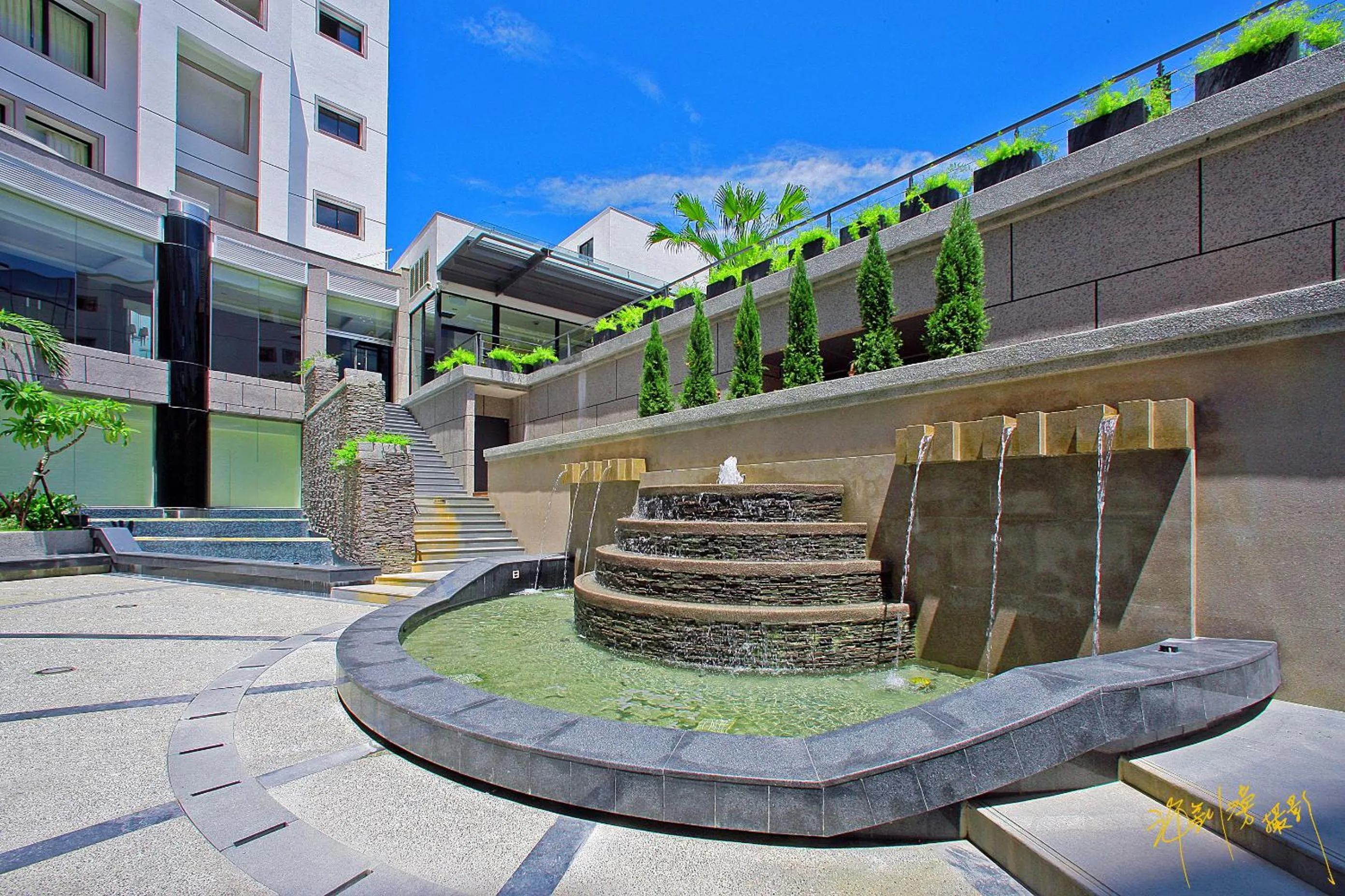 Garden, Property Building in Garden Villa