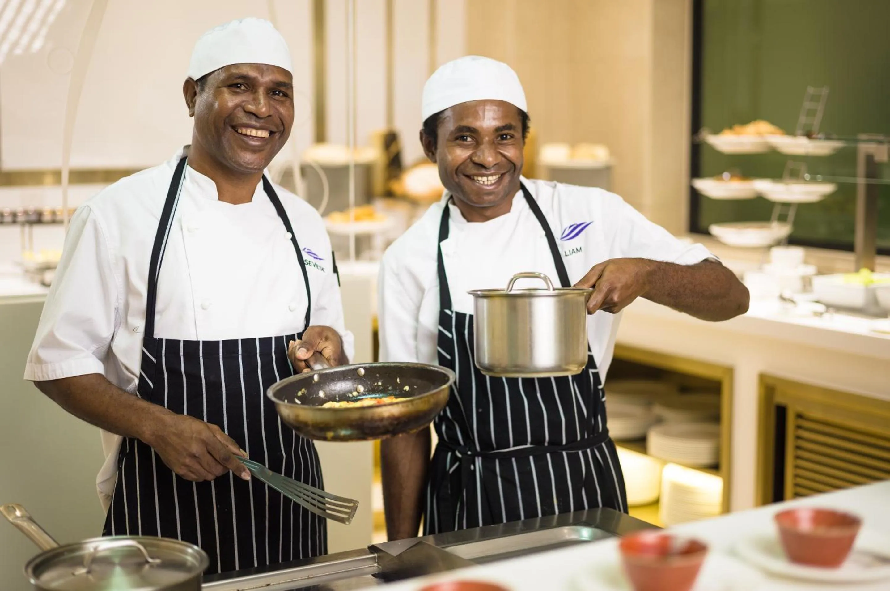 Buffet breakfast in The Stanley Hotel & Suites