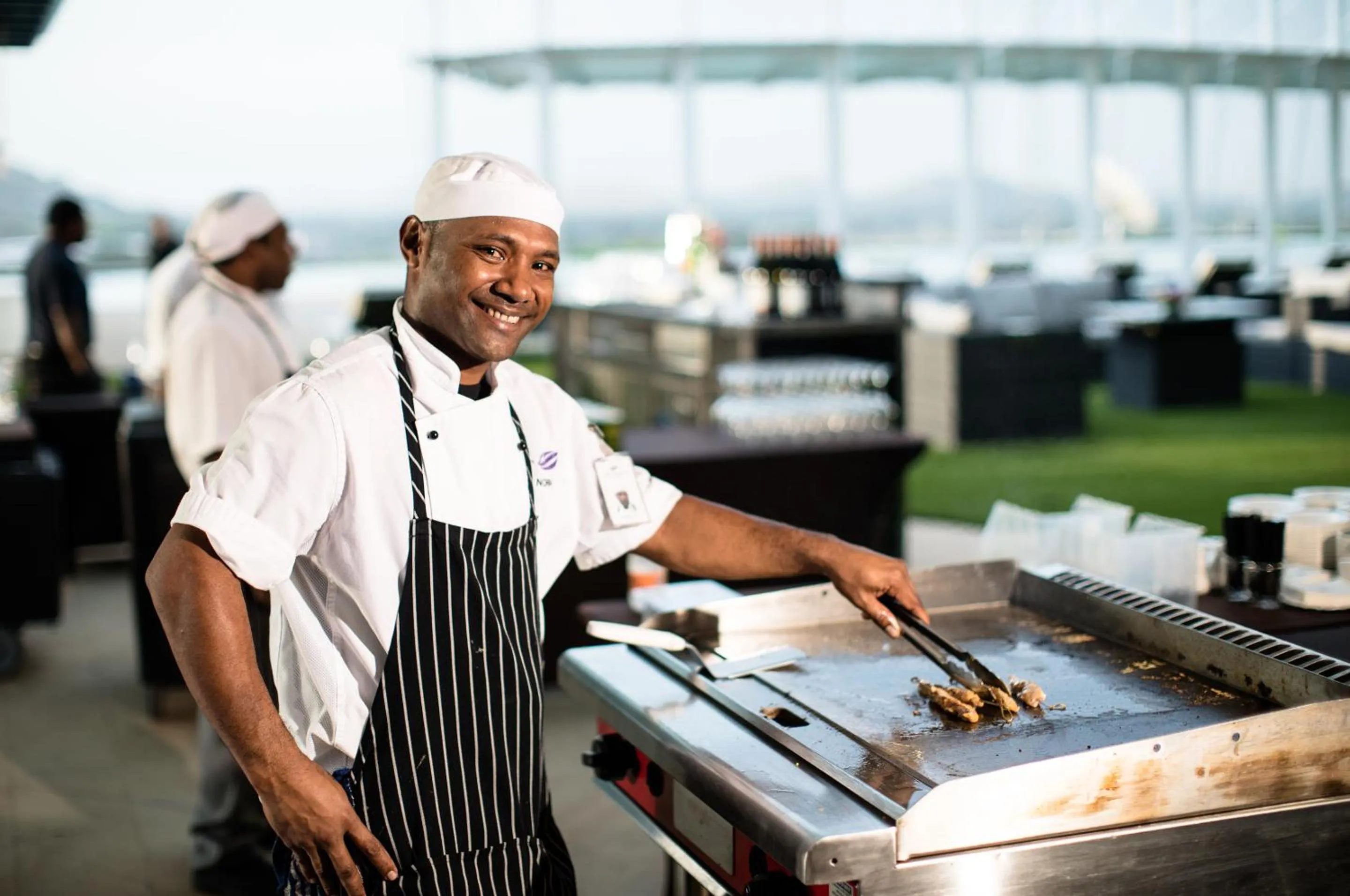 BBQ facilities in The Stanley Hotel & Suites