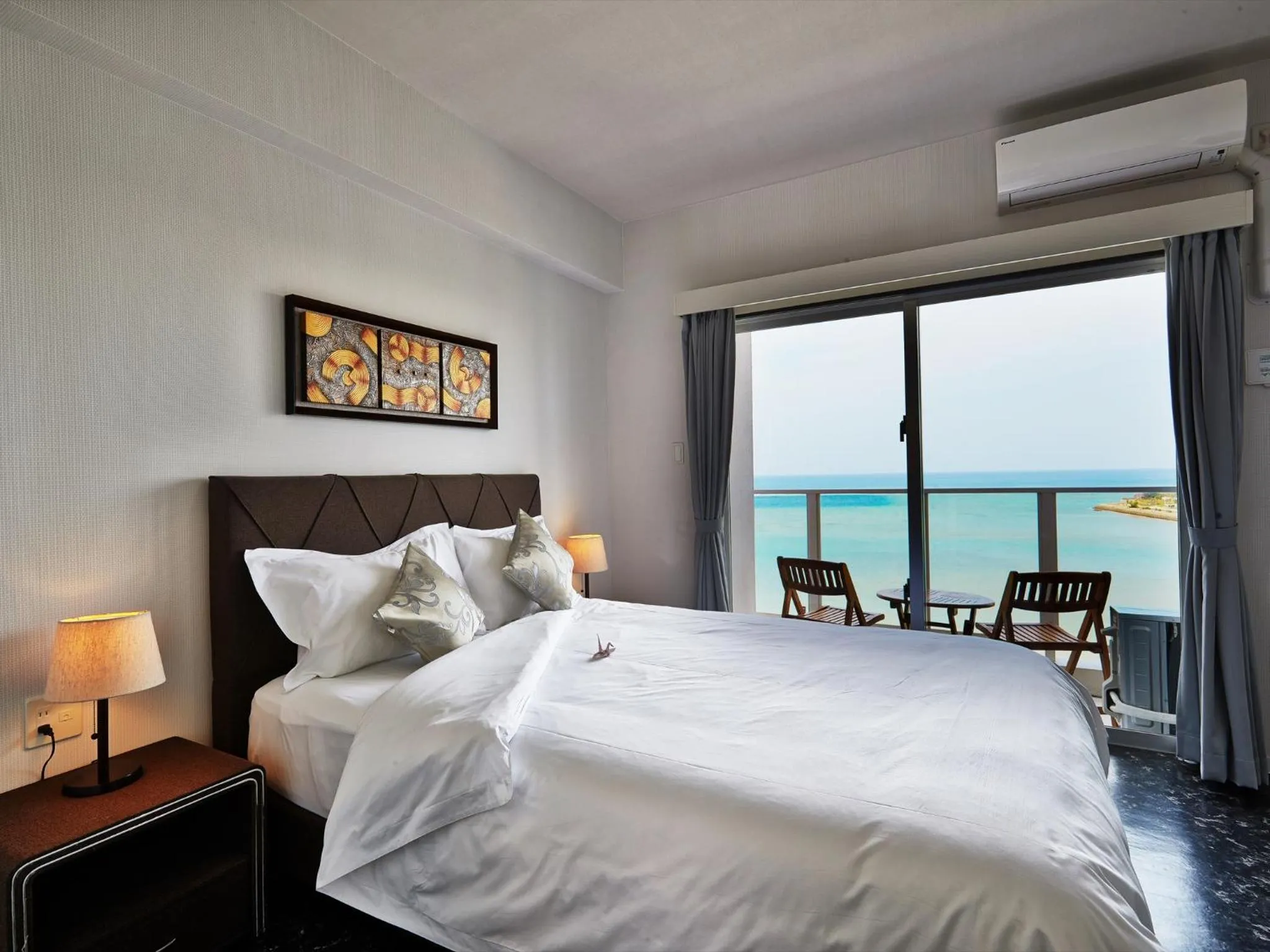 Bedroom, Bed in Beach Front Tower Mihama by DSH