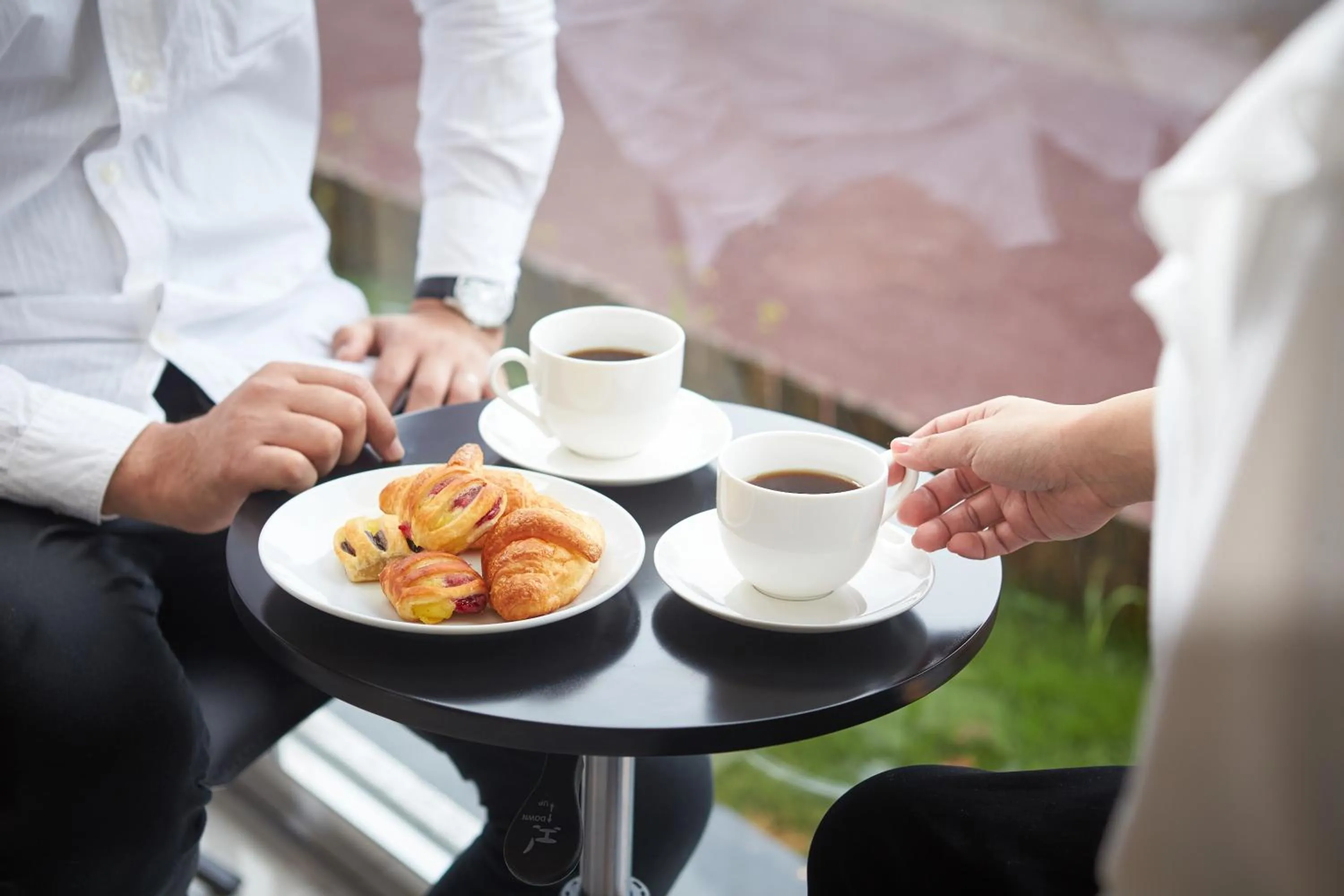 Food close-up in Beach Front Tower Mihama by DSH