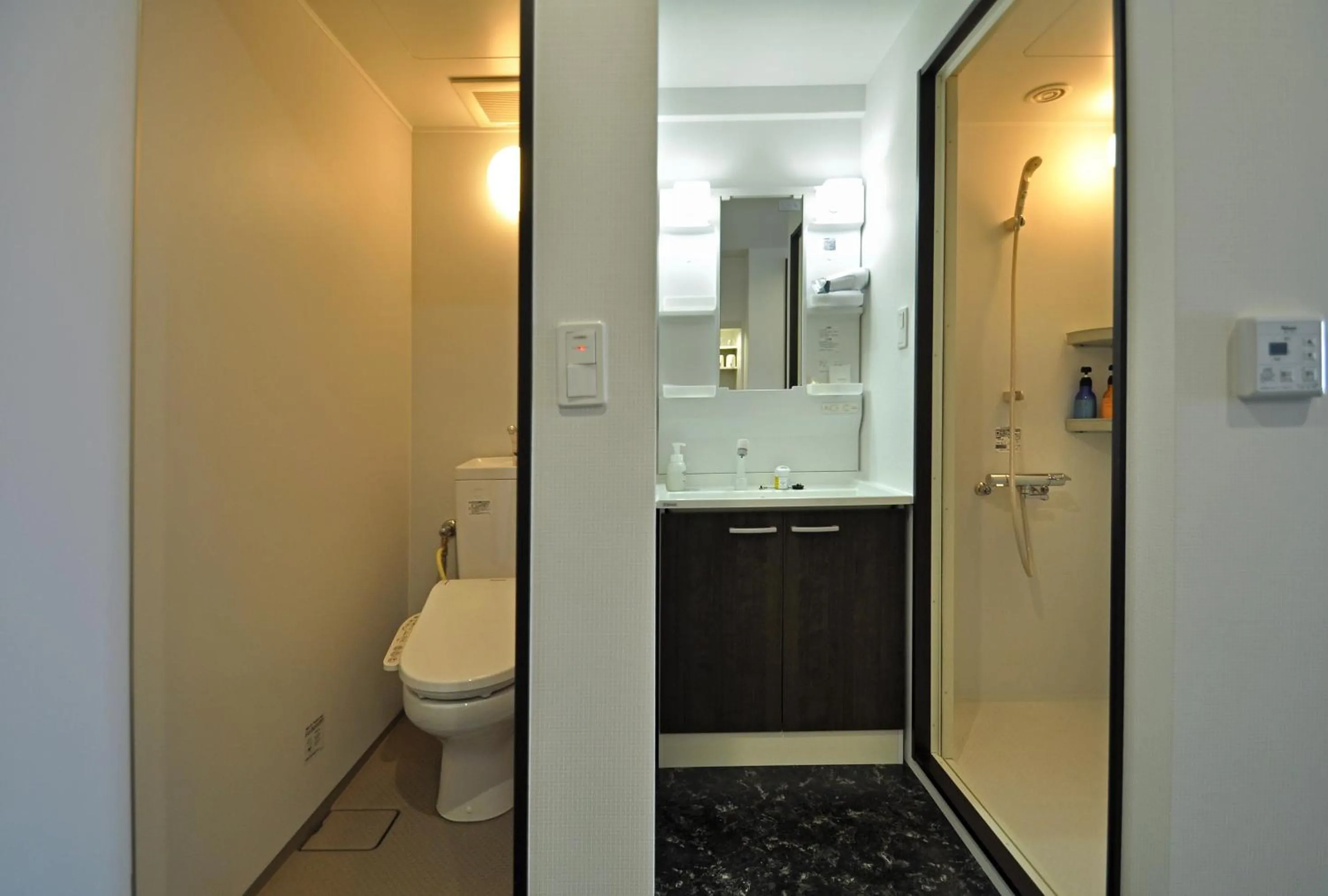 Bathroom in Beach Front Tower Mihama by DSH