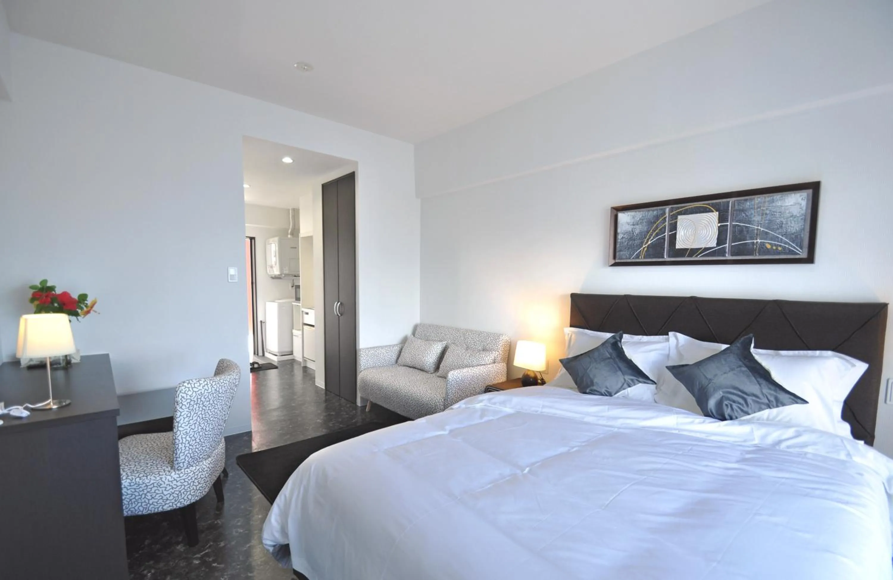 Bedroom, Bed in Beach Front Tower Mihama by DSH