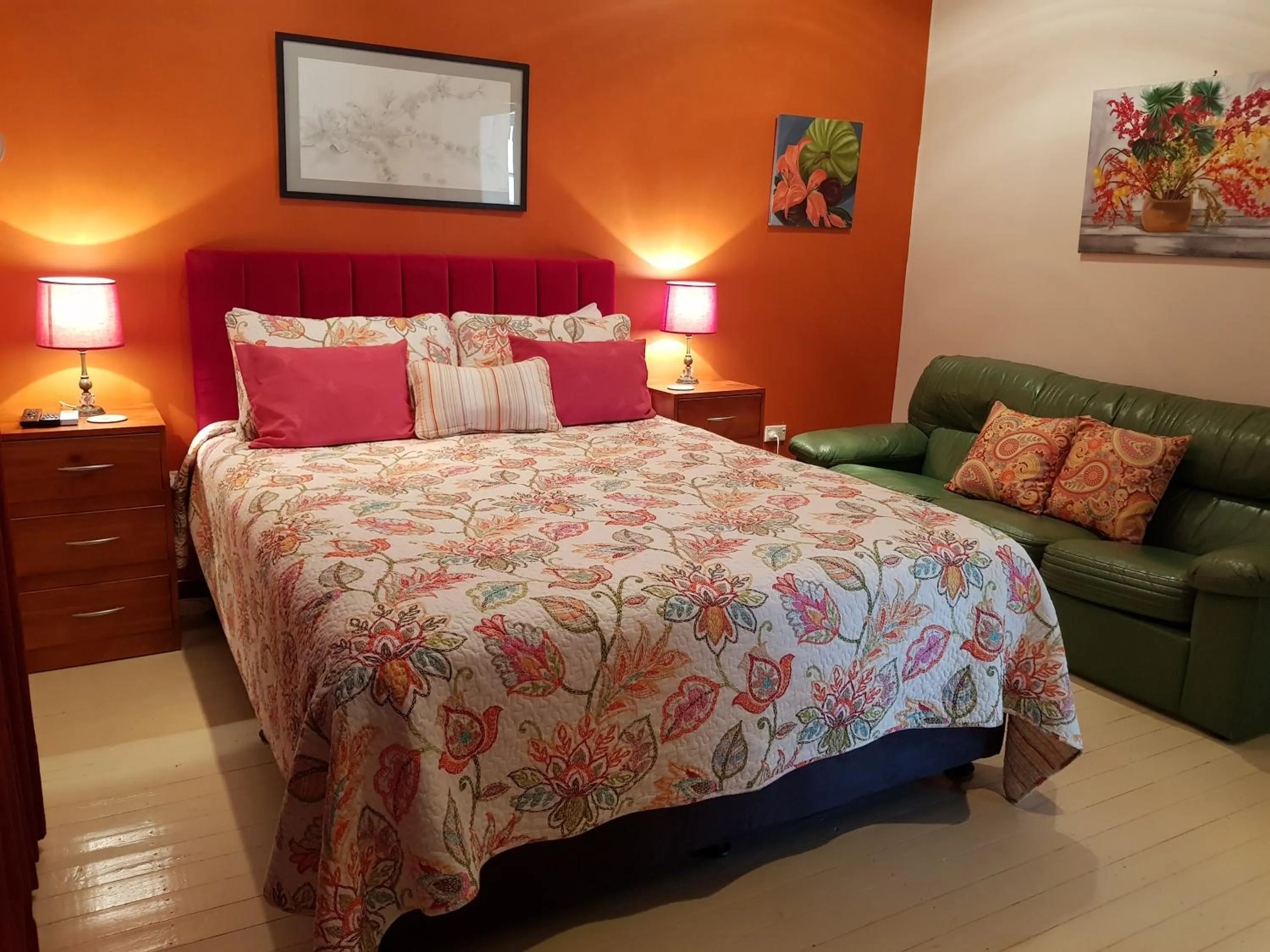 Bed in Sonja's Bed and Breakfast