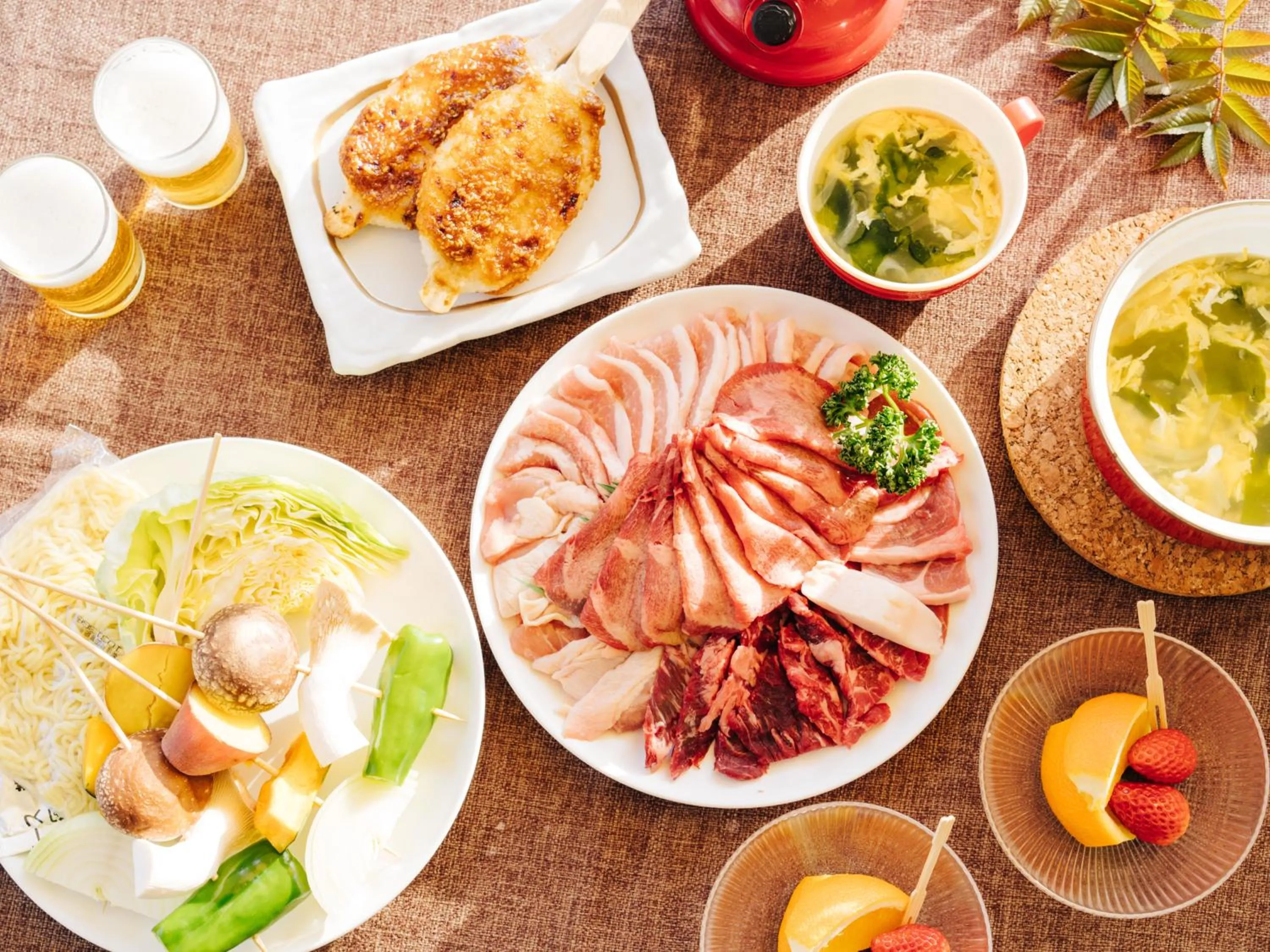 Food and drinks in Oogute Kohan Shirasagi So