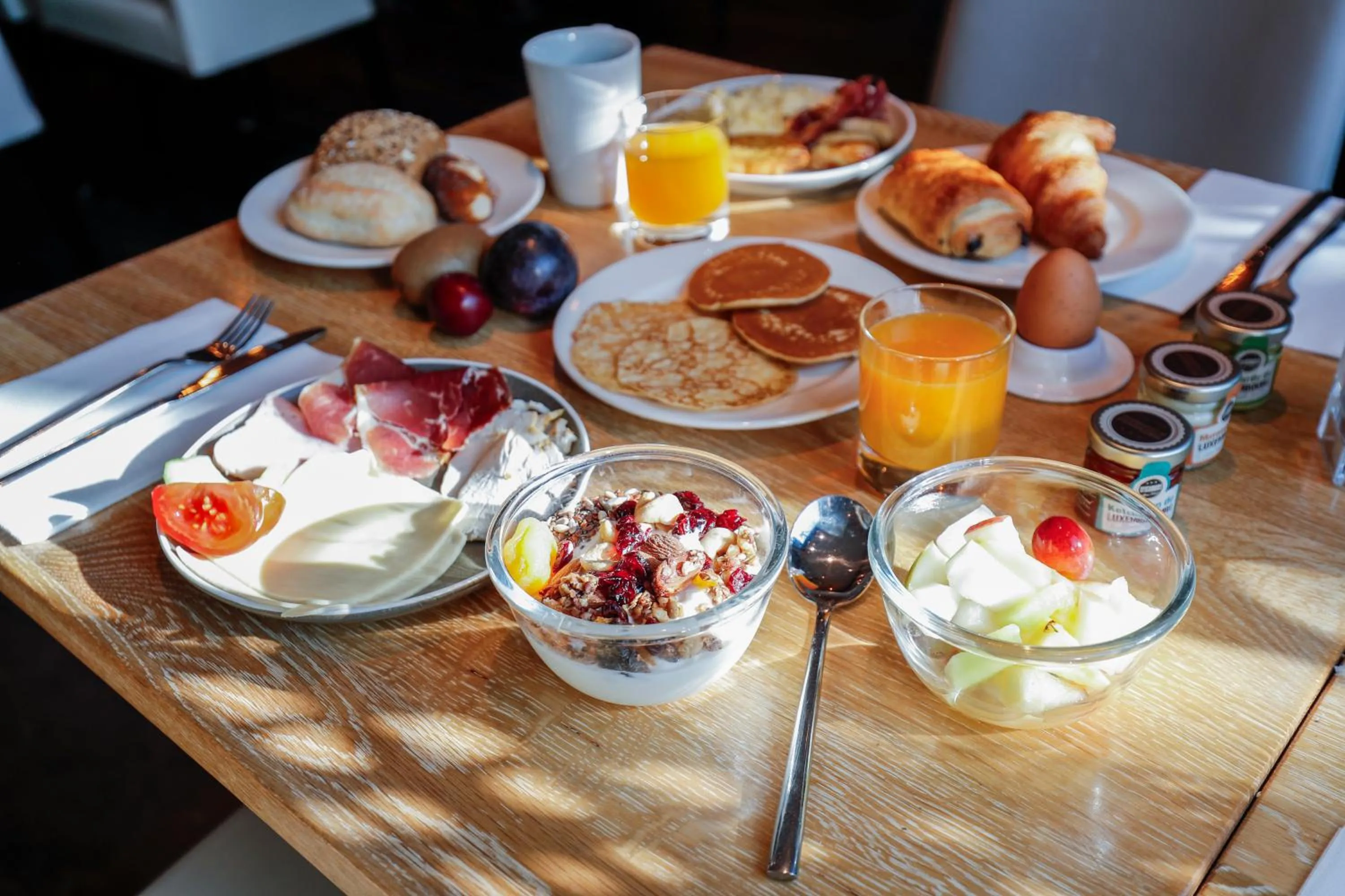 Breakfast in Novotel Luxembourg Centre