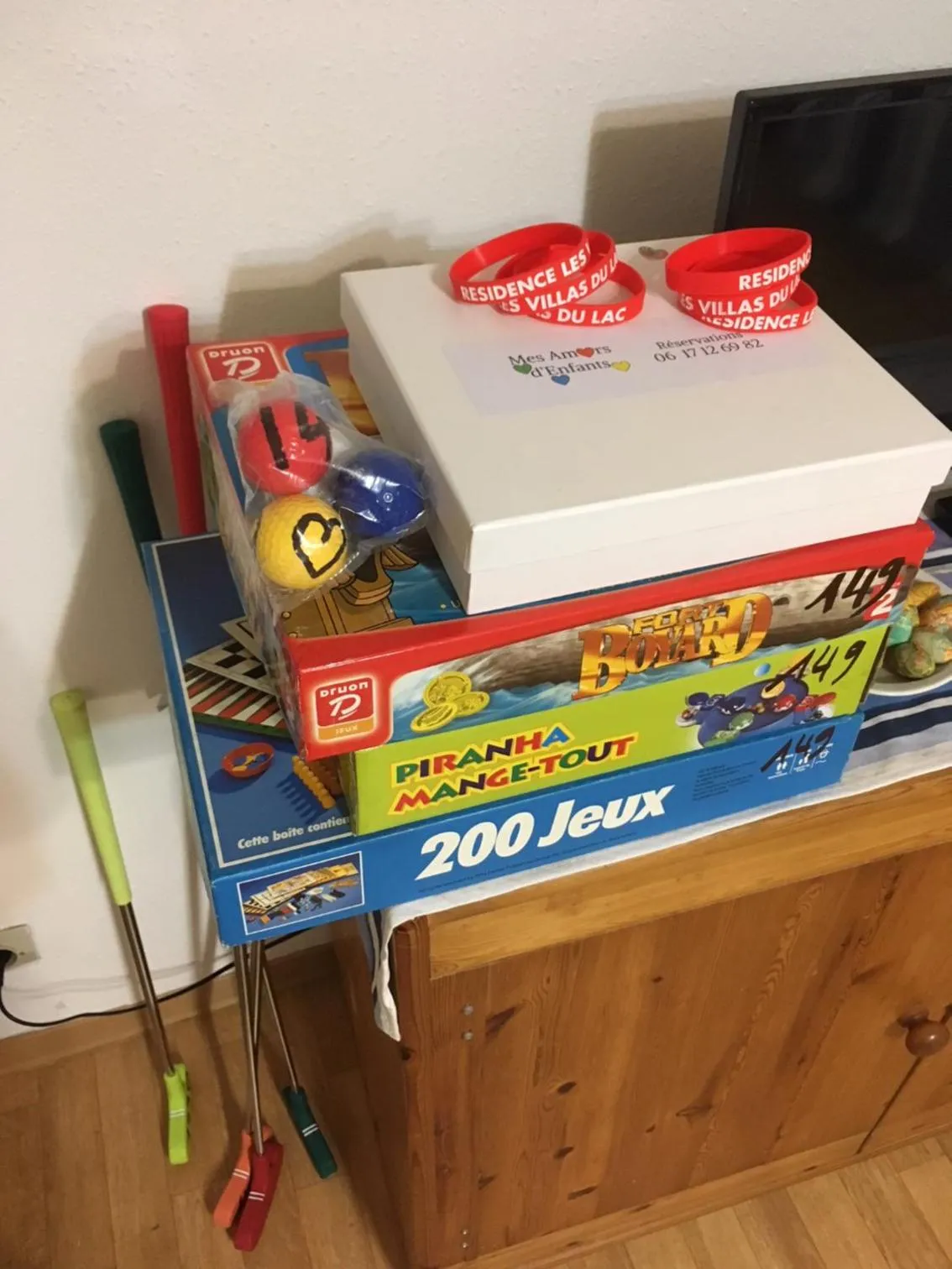 Minigolf in Résidence Mes Amours d'Enfants - Les Villas du Lac