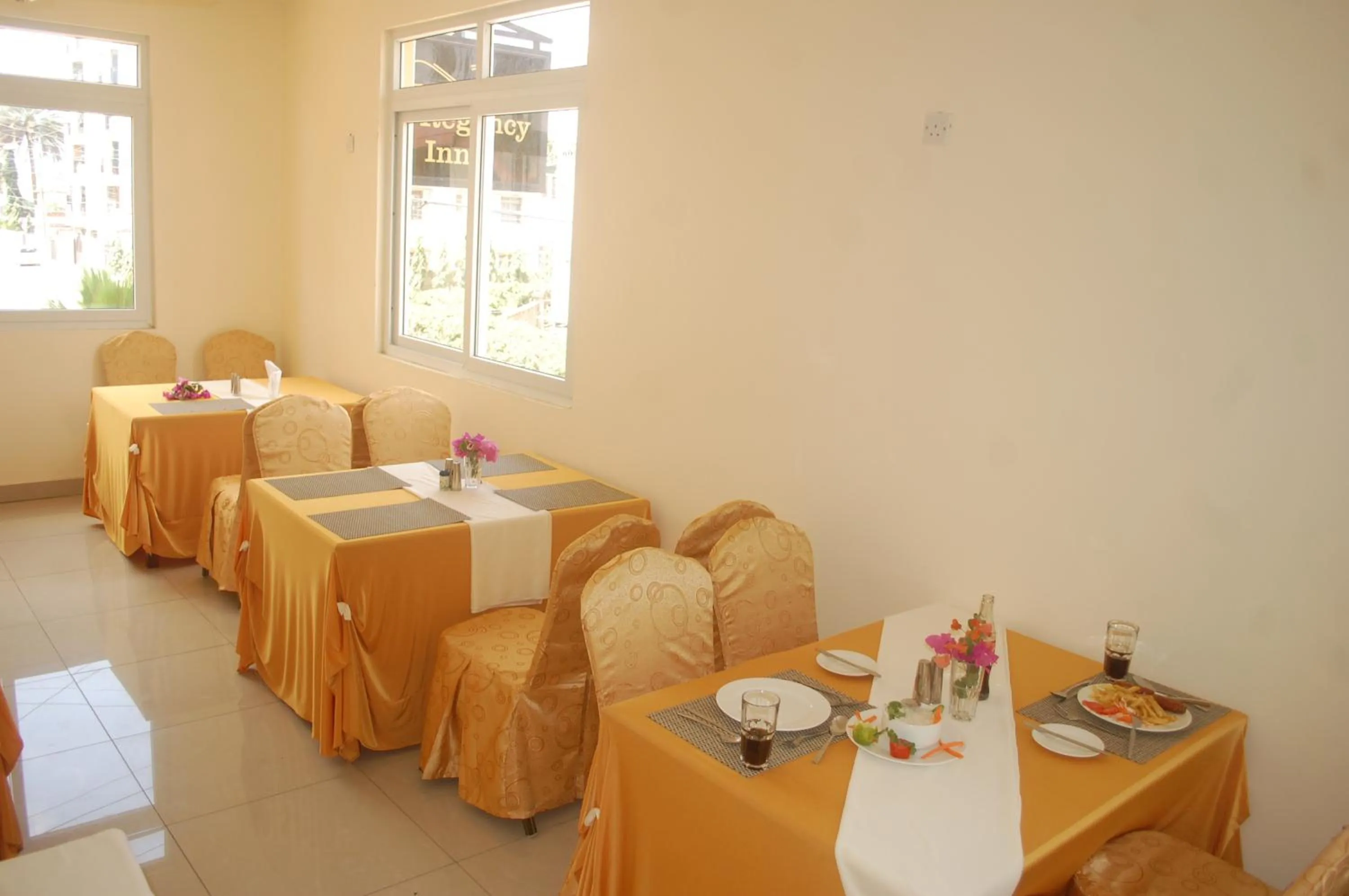 Food close-up in Regency Inn Tudor