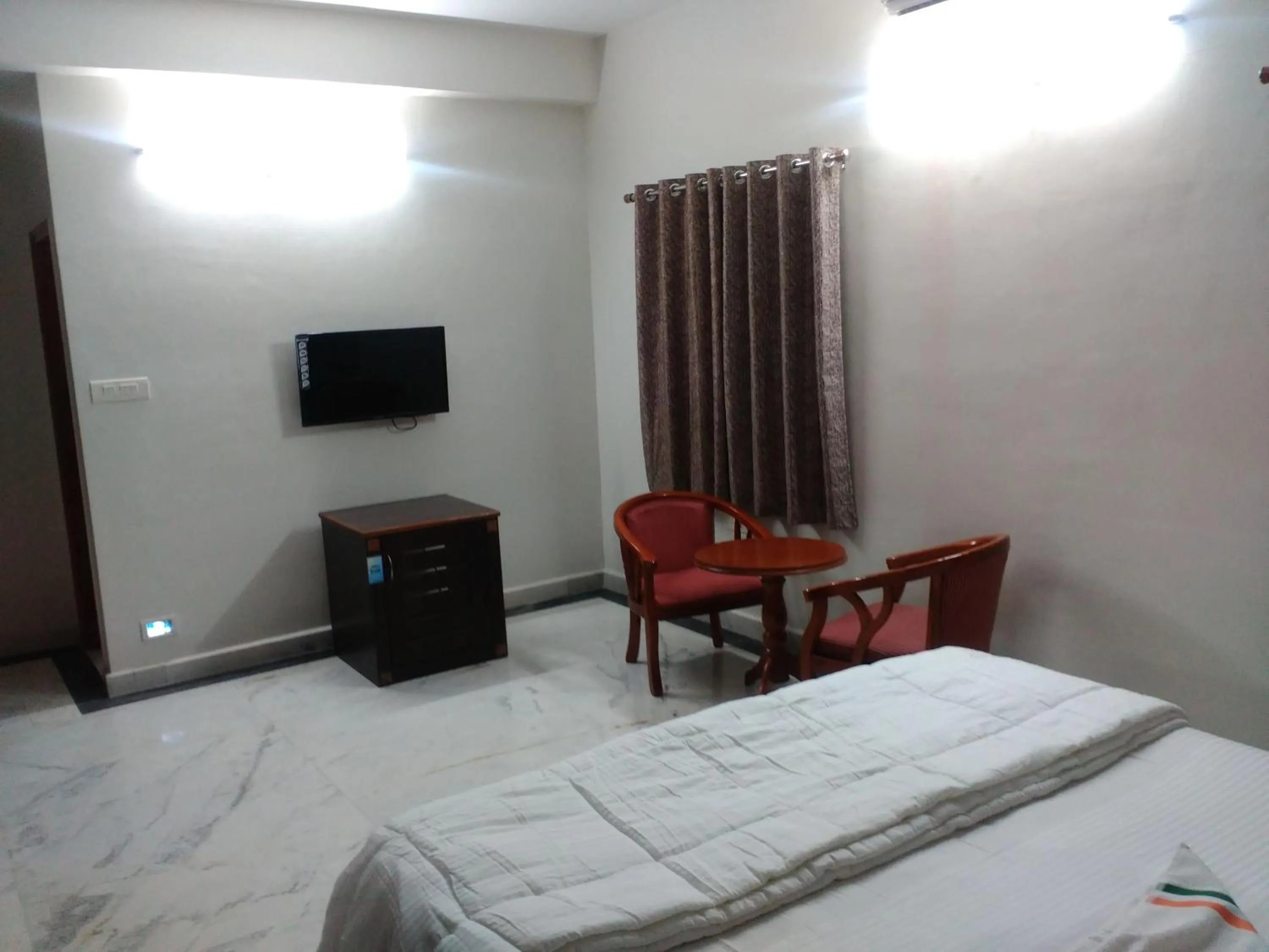 Bedroom, Bed in Fresh Living Prime Banjara