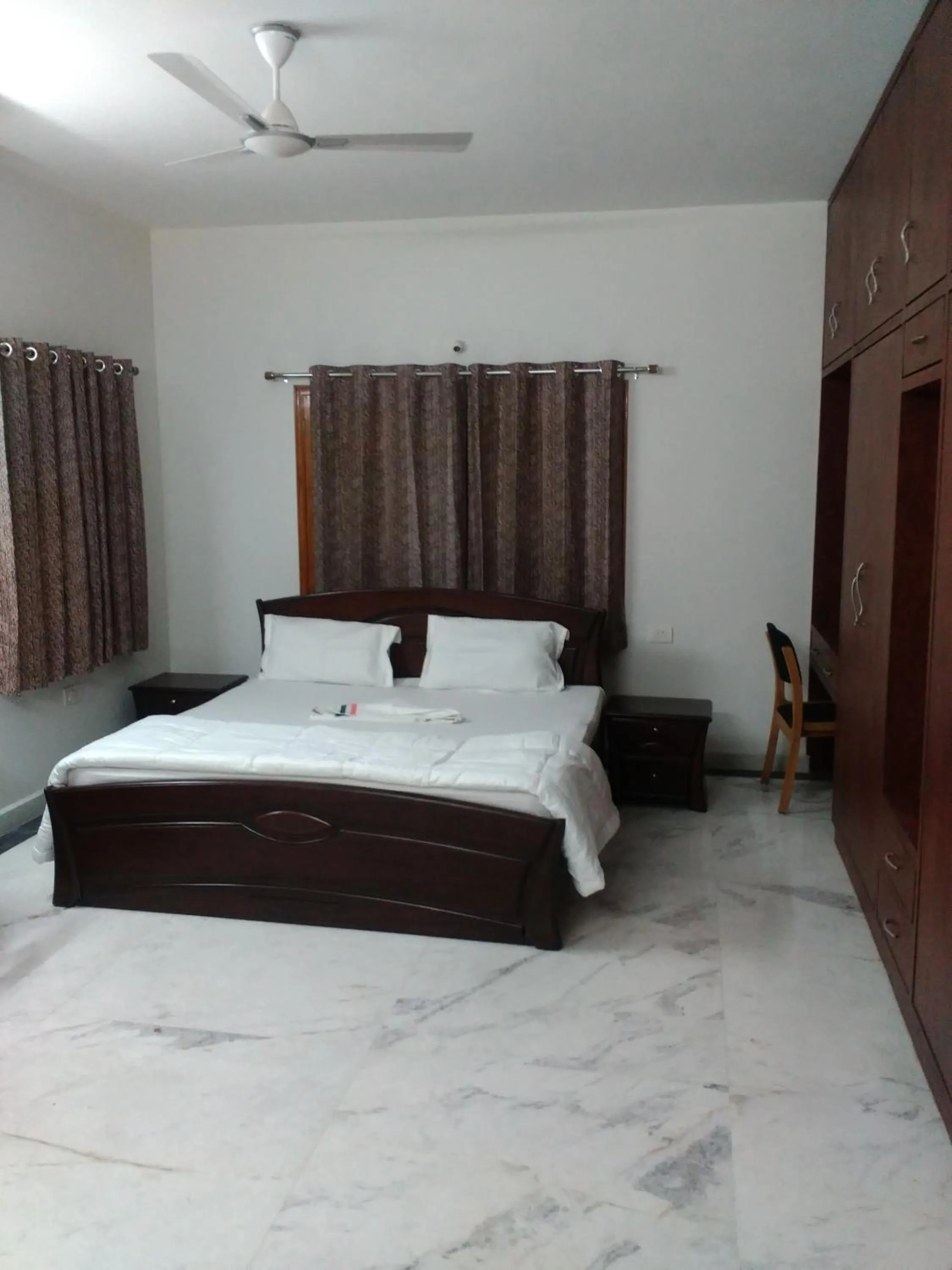 Bedroom, Bed in Fresh Living Prime Banjara