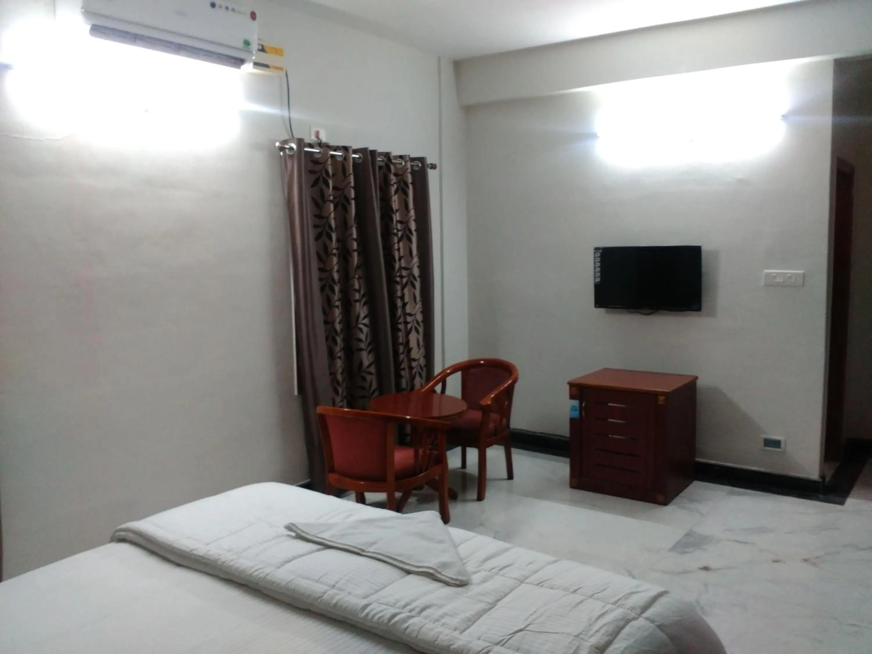 Bedroom, Bed in Fresh Living Prime Banjara