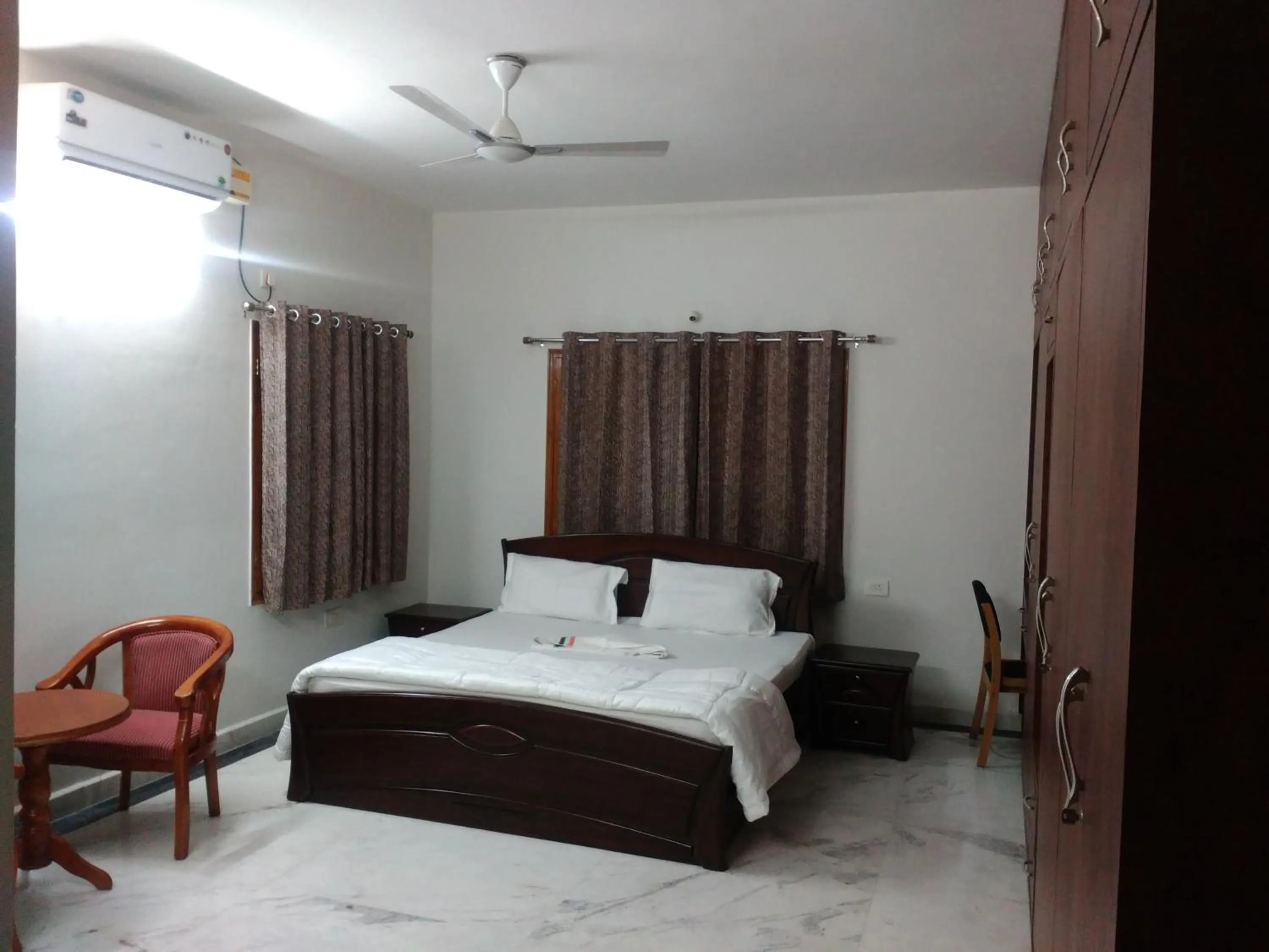 Bedroom, Bed in Fresh Living Prime Banjara