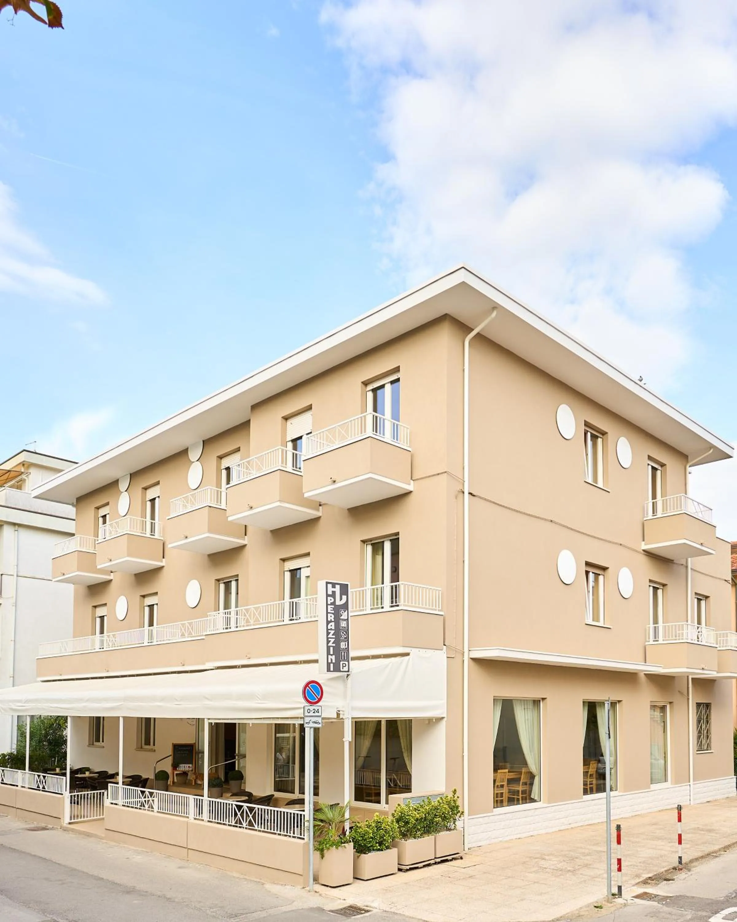 Property building in Hotel Villa Perazzini