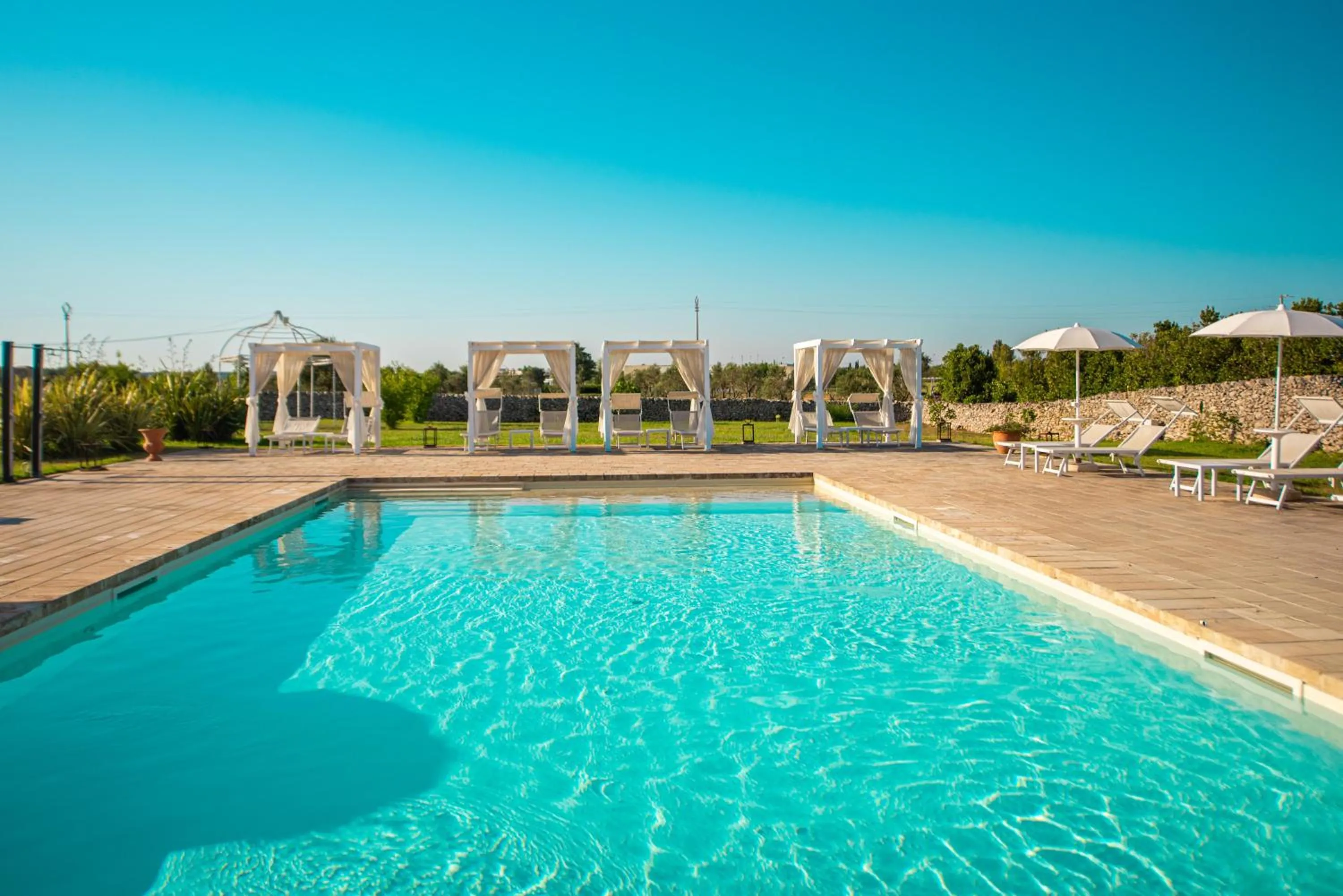 Swimming pool in Relais Masseria Le Cesine - CDSHotels